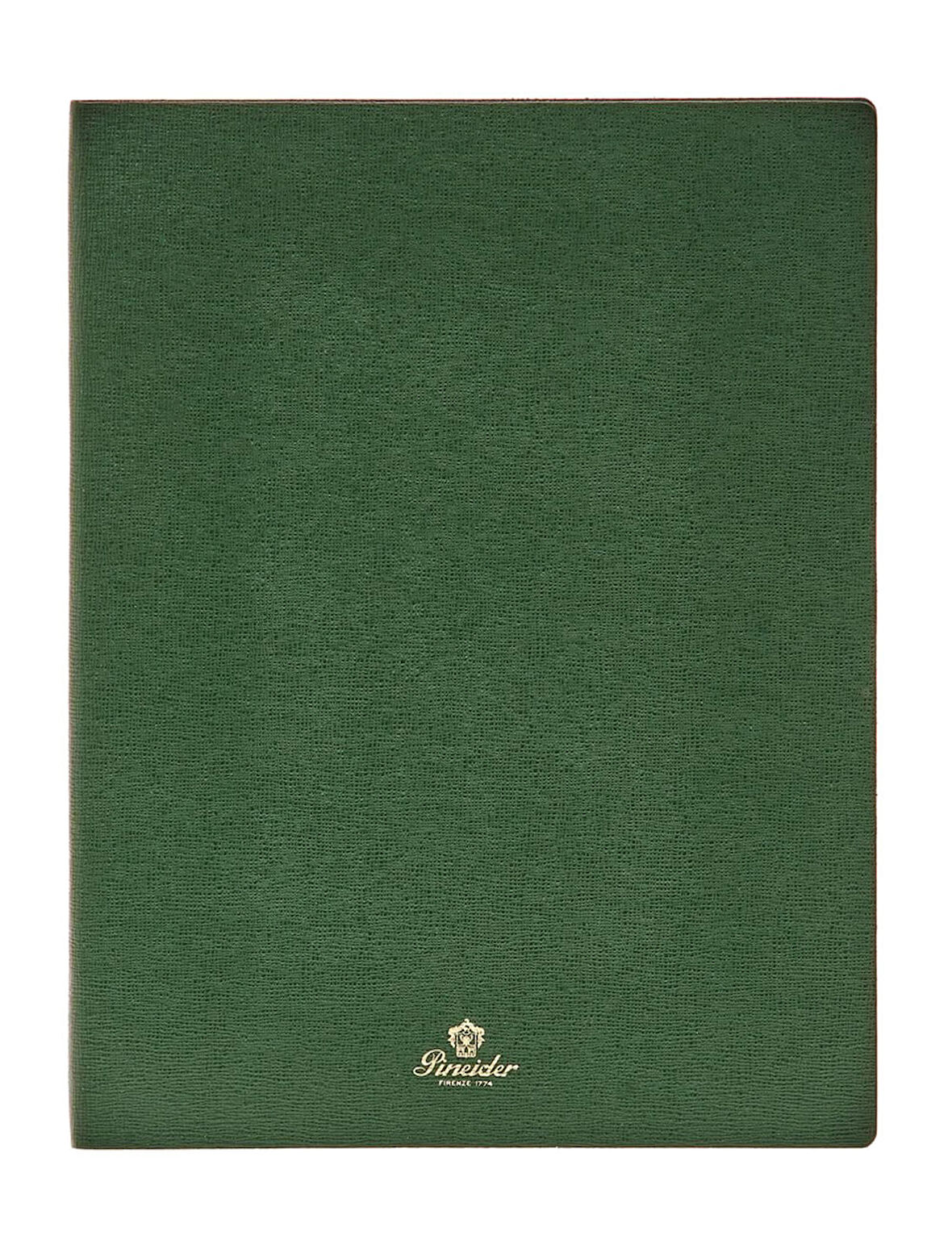 Pineider Defter Milano 19x25 cm Yeşil Gold CNL1S099108374