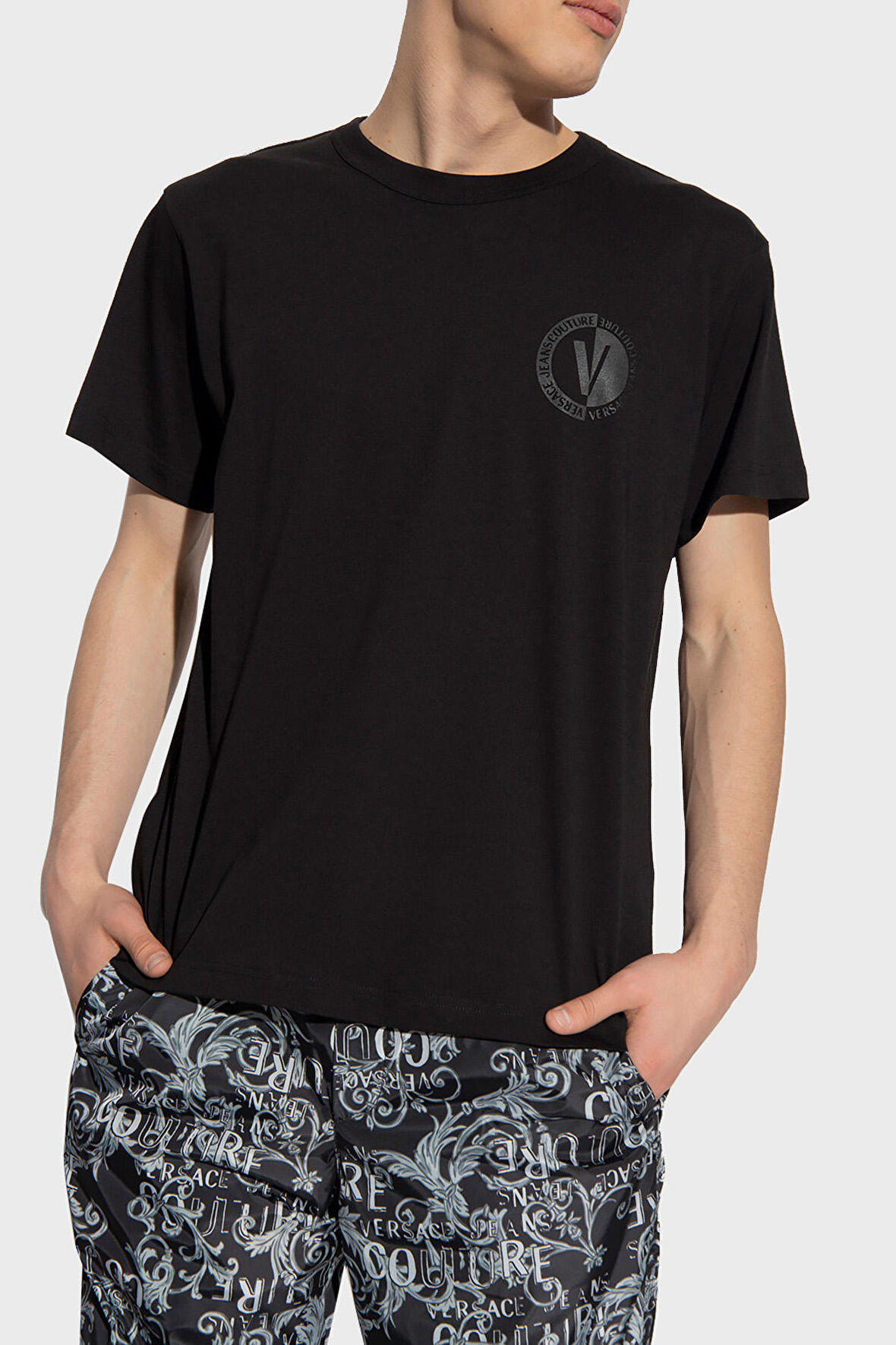 Versace Jeans Couture Erkek T Shirt 74GAHI06 CJ00I 899