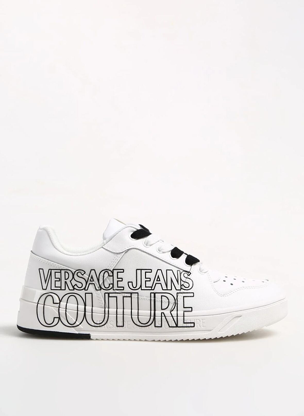 Versace Jeans Couture Beyaz Erkek Deri Sneaker FONDO STARLIGHT DIS. SJ5