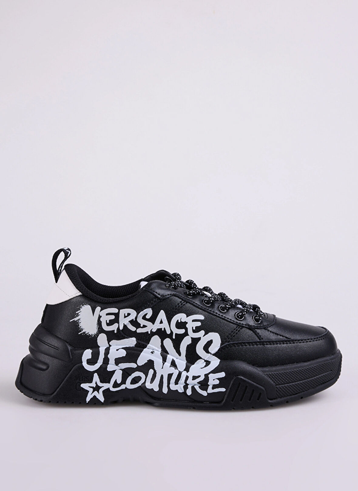 Versace Jeans Couture Siyah Erkek Sneaker FONDO STARGAZE DIS. SF1