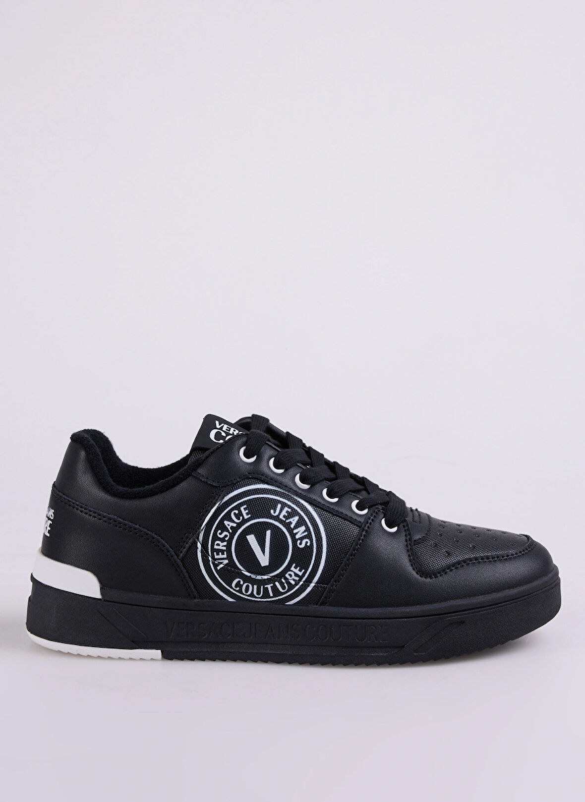 Versace Jeans Couture Siyah Erkek Sneaker FONDO STARLIGHT DIS. SJ1