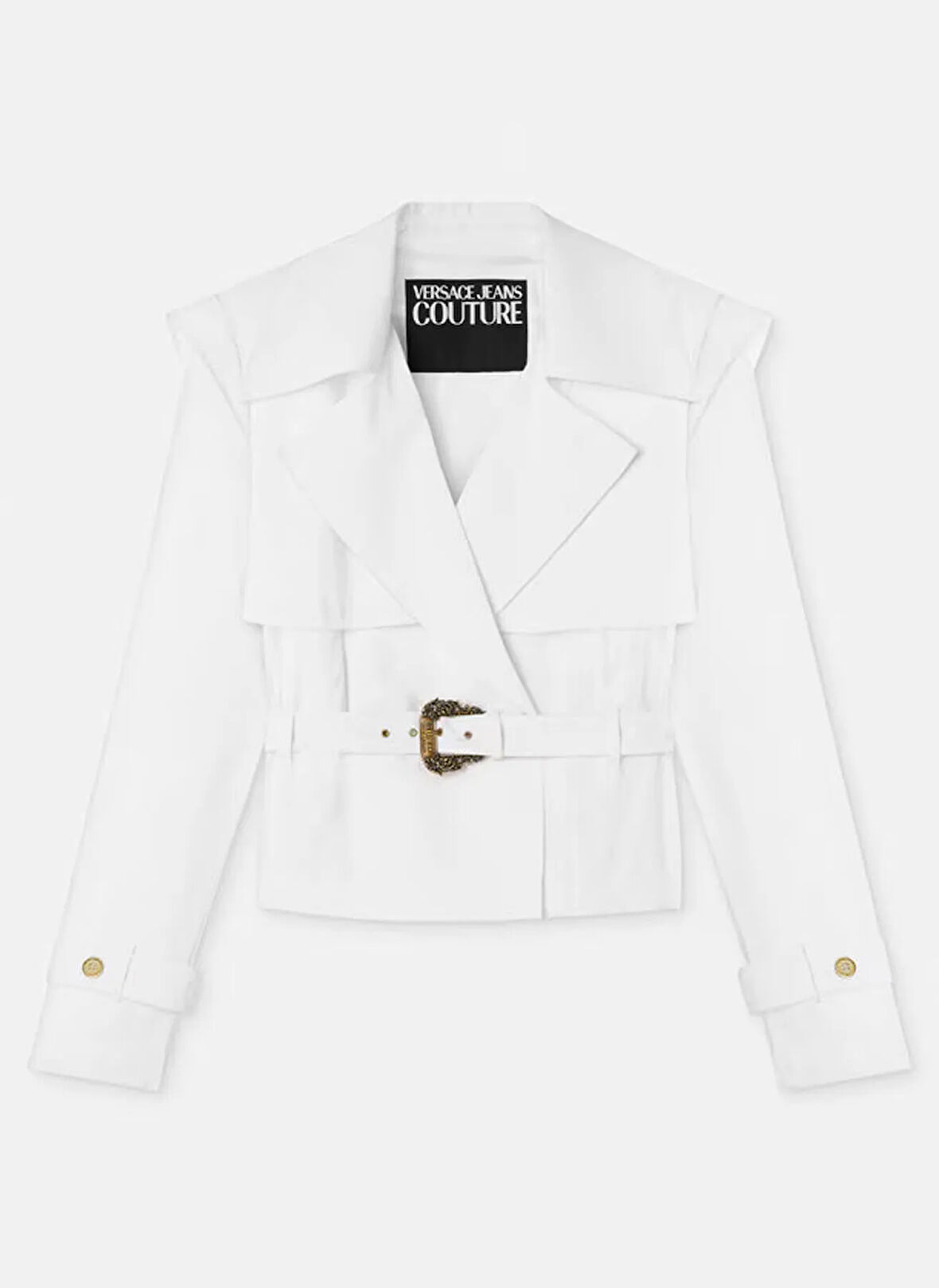 Versace Jeans Couture Standart Beyaz Kadın Ceket 78HAS404