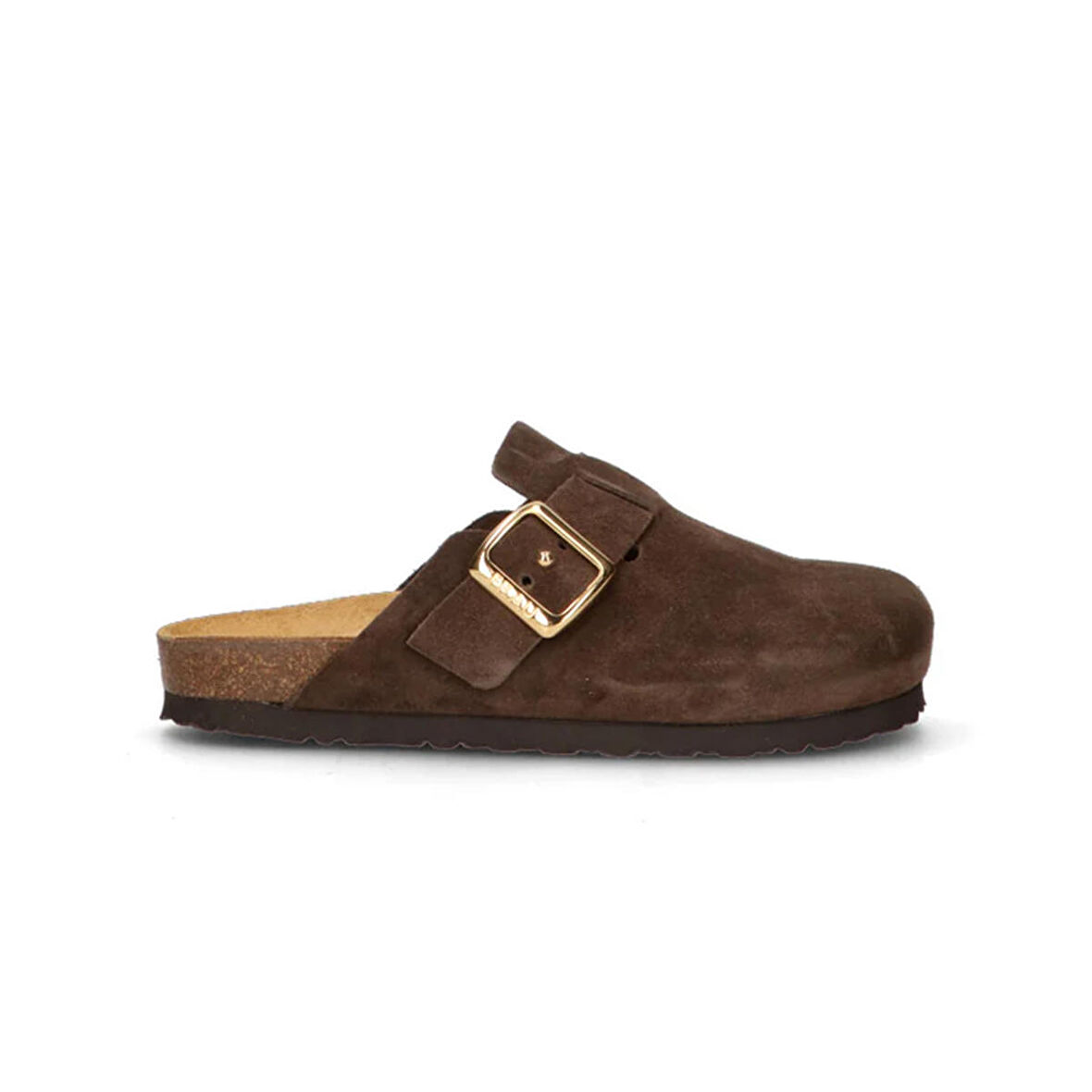 Kadın Terlik 17B5 Frau SUEDE-S T.Moro (Dark Brown)