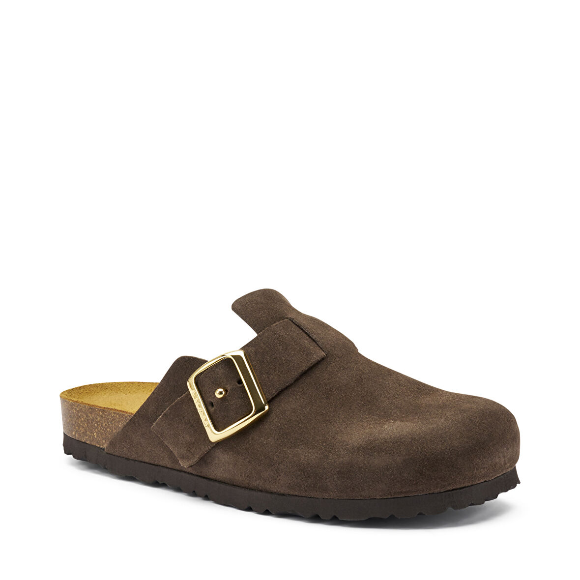 Kadın Terlik 17D5 Frau VELOUR-S T.Moro (Dark Brown)