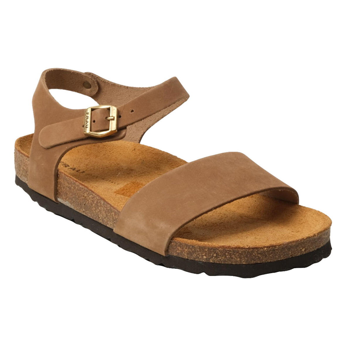 Kadın Sandalet 58H3 Frau NABUK-V Leather Sabbia