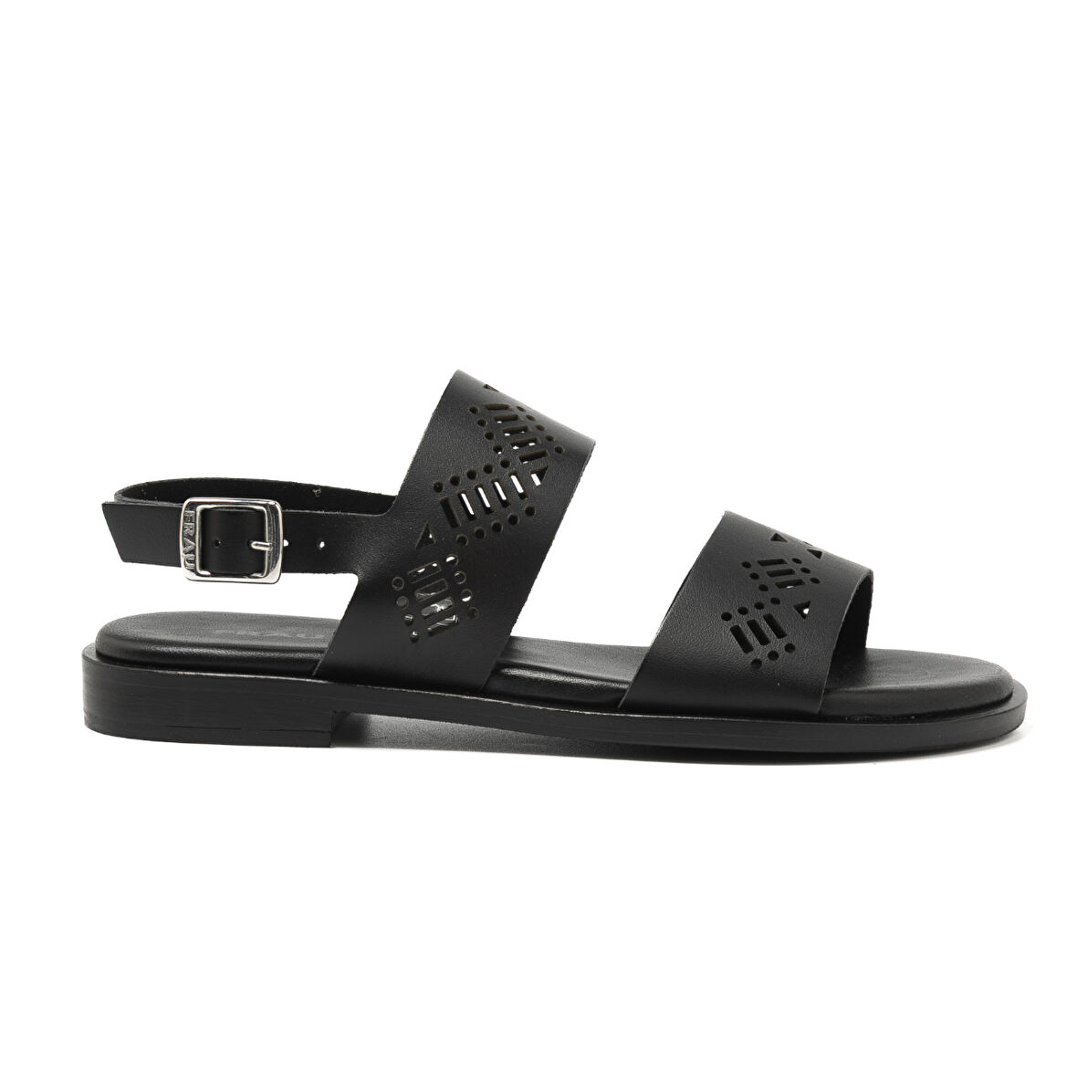 Kadın Sandalet 86T6 Frau LONDON-S Laser Etched Leather Sandals