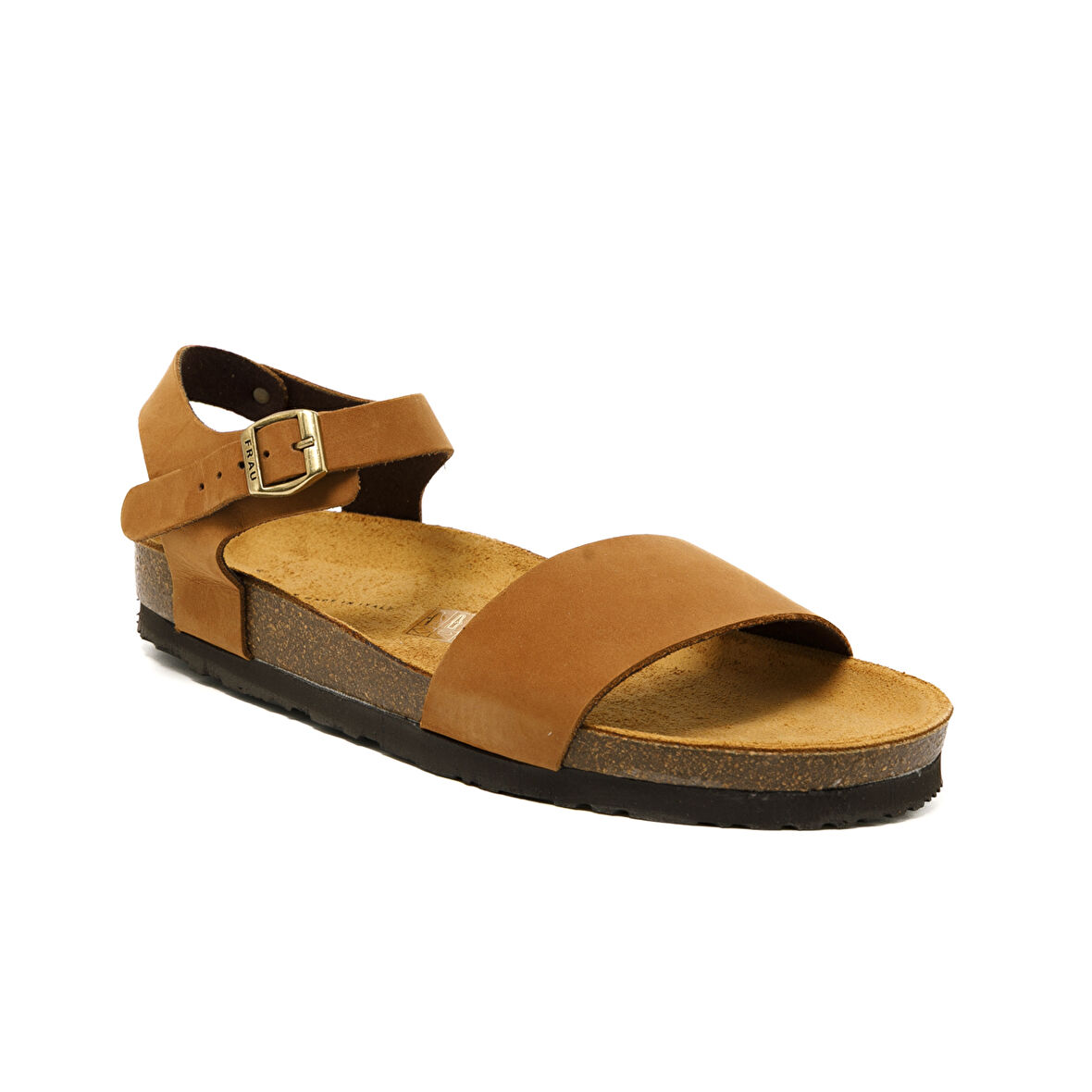 Kadın Sandalet 58H3 Frau NABUK-S Cognac
