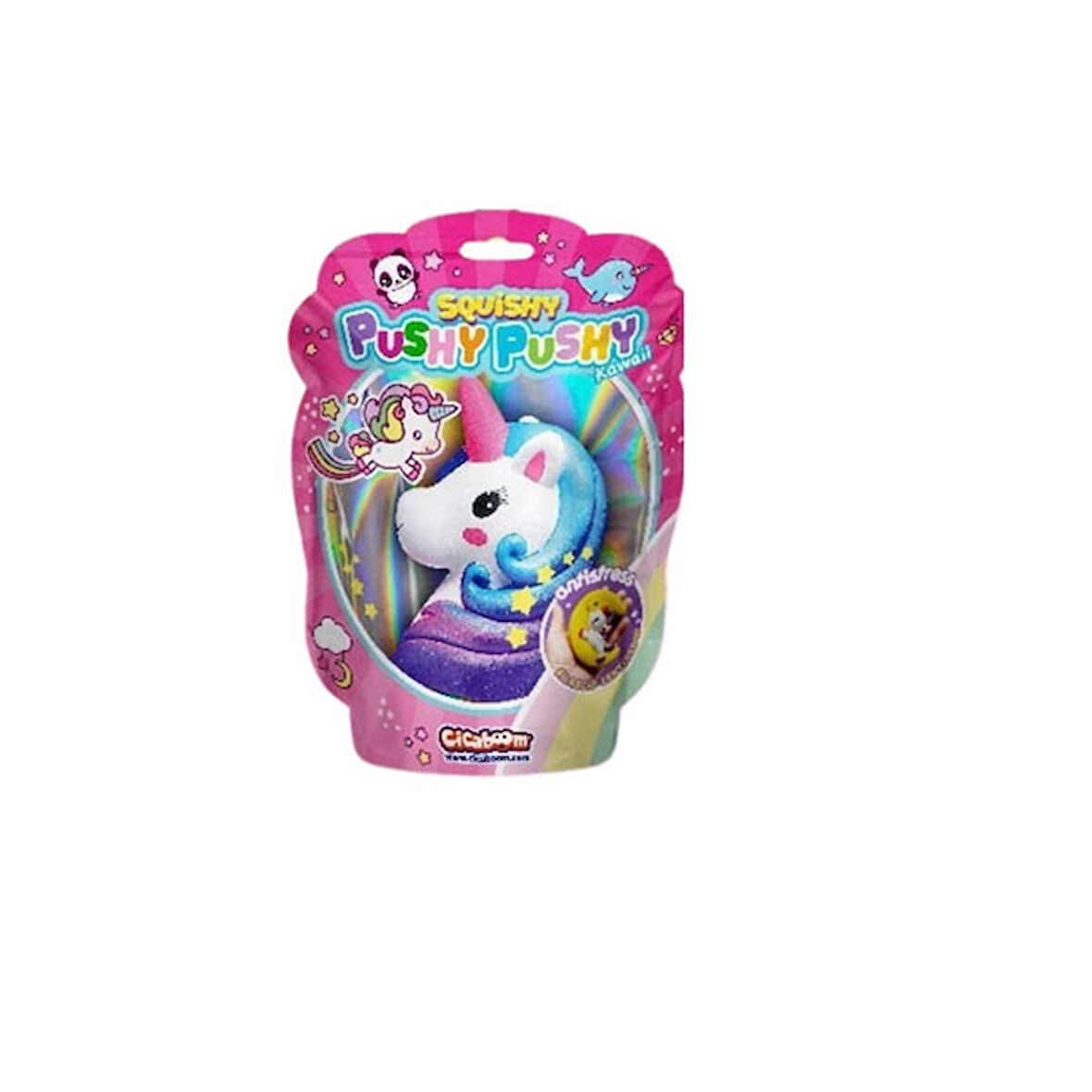 Squishy Pushy Pushy Sürpriz Paket