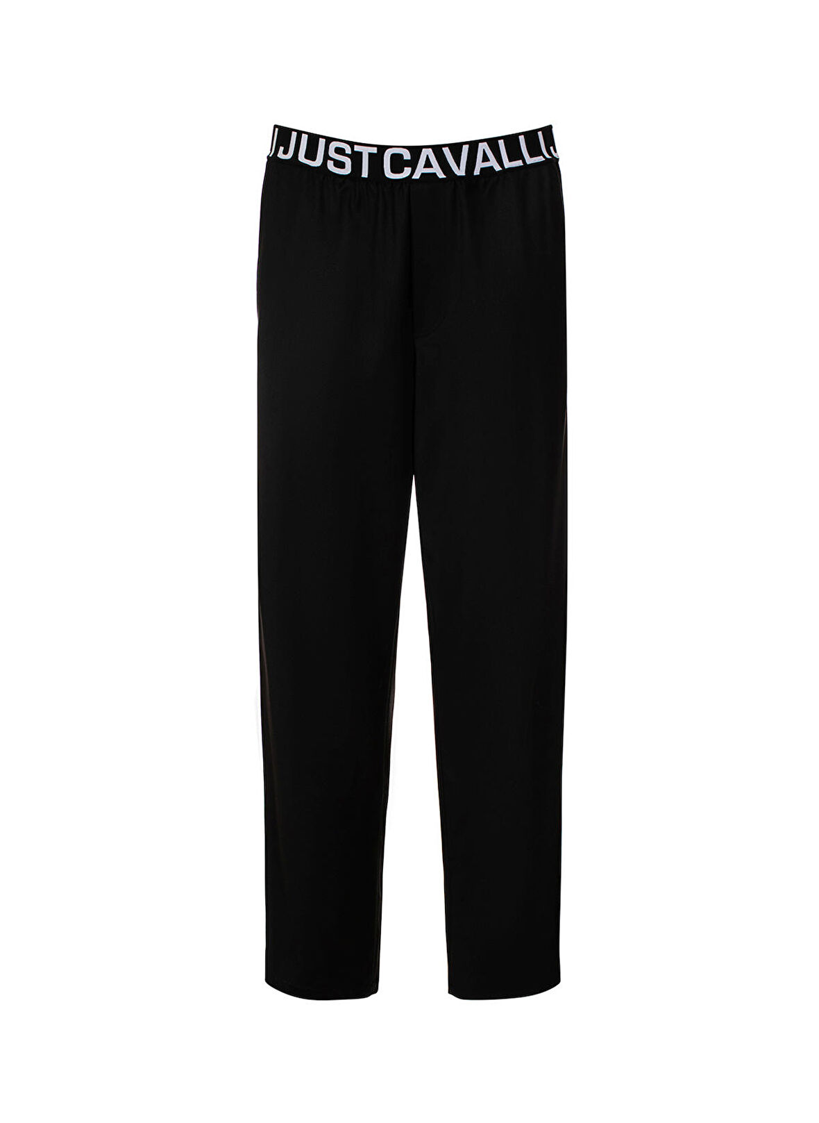 Just Cavalli Lastikli Bel Normal Paça Slim Fit Siyah Erkek Pantolon 74OBA105N0203899