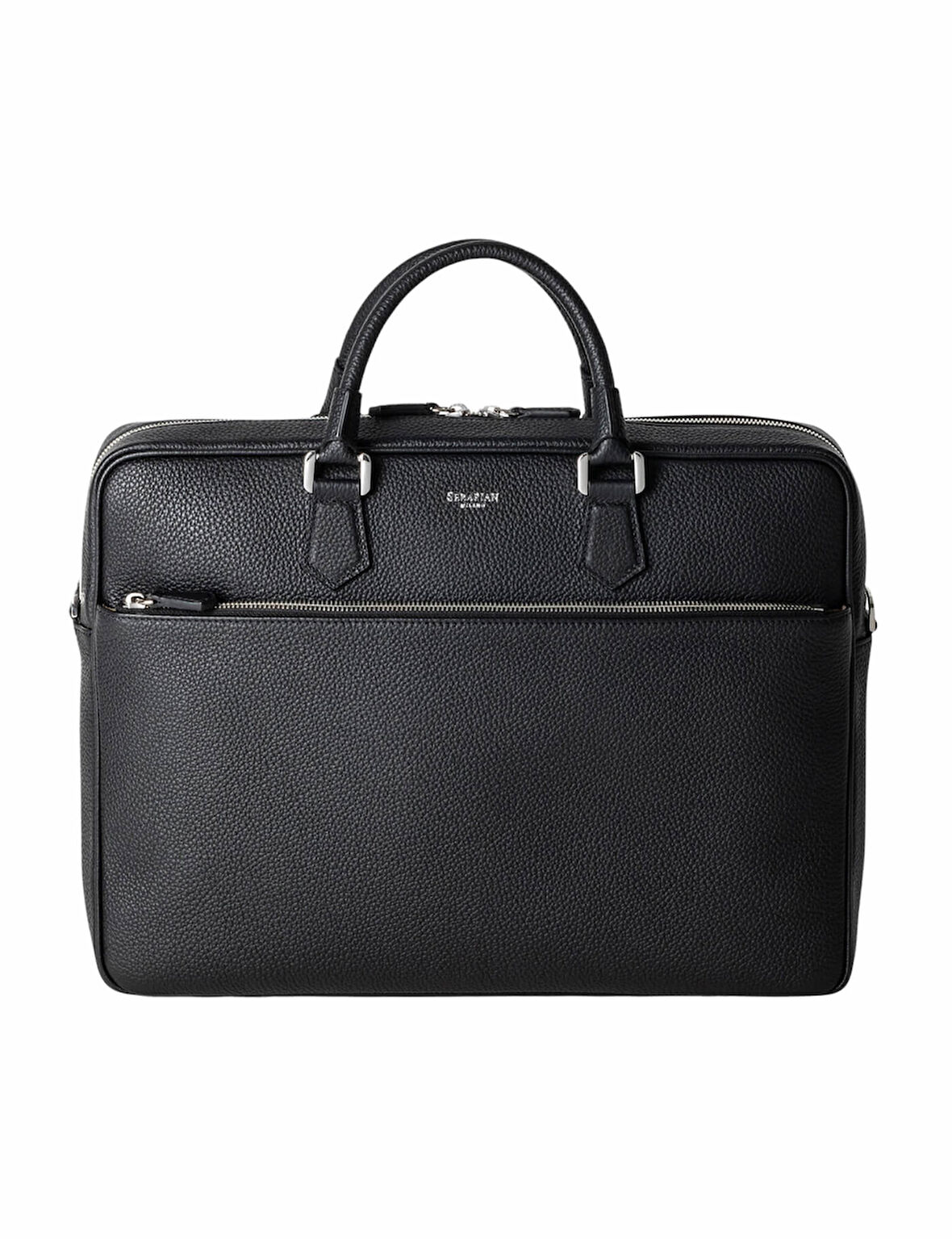 Serapian Kaşmir Deri İnce Evrak Çantası SRCCHMLL706540Y001