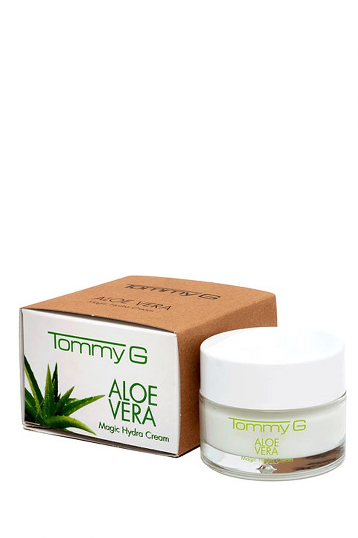 Tommy G Aloe Vera Tüm Cilt Tipleri İçin Su Bazlı Yağsız Nemlendirici Yüz Bakım Kremi 50 ml