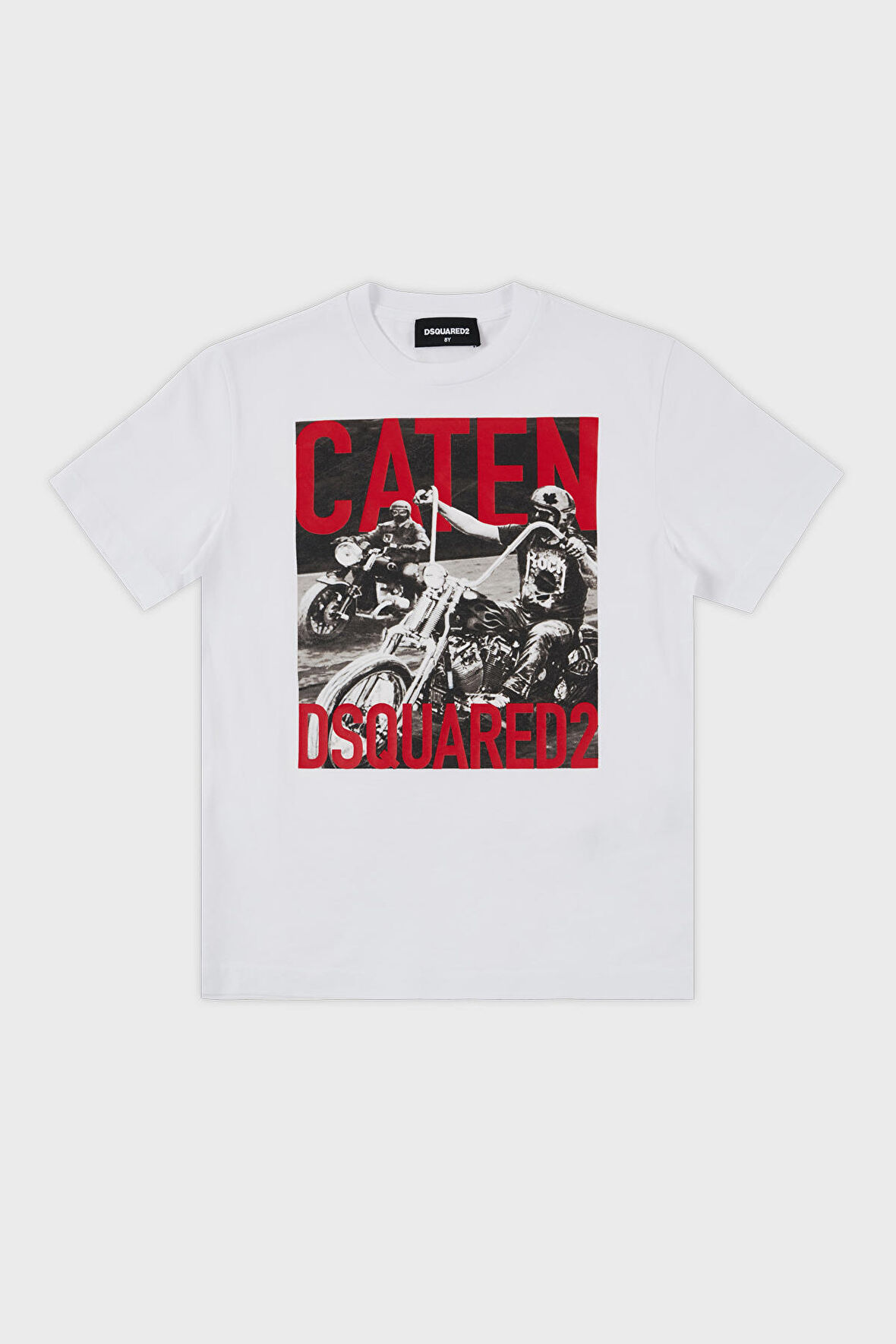 Dsquared2 Çocuk T Shirt DQ0158-D00MQ WHITE