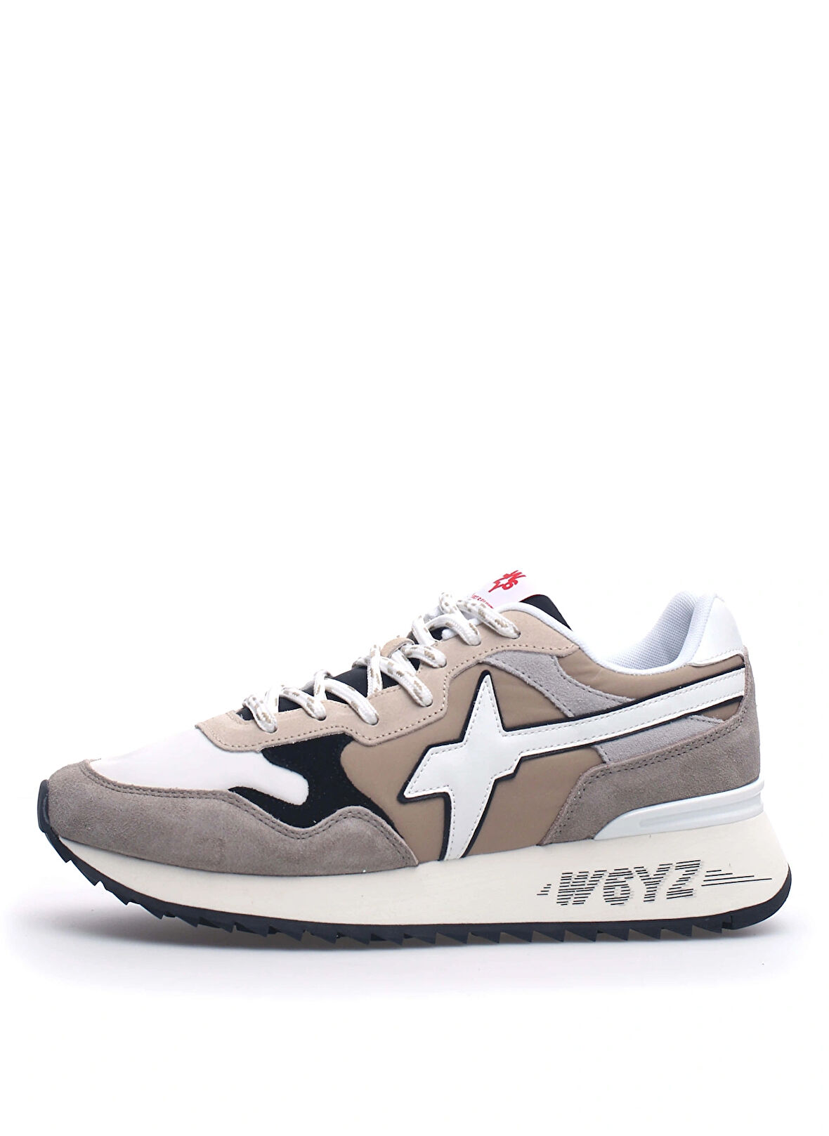 W6YZ Bej - Çok Renkli Erkek Süet + Tekstil Sneaker YAK-M.