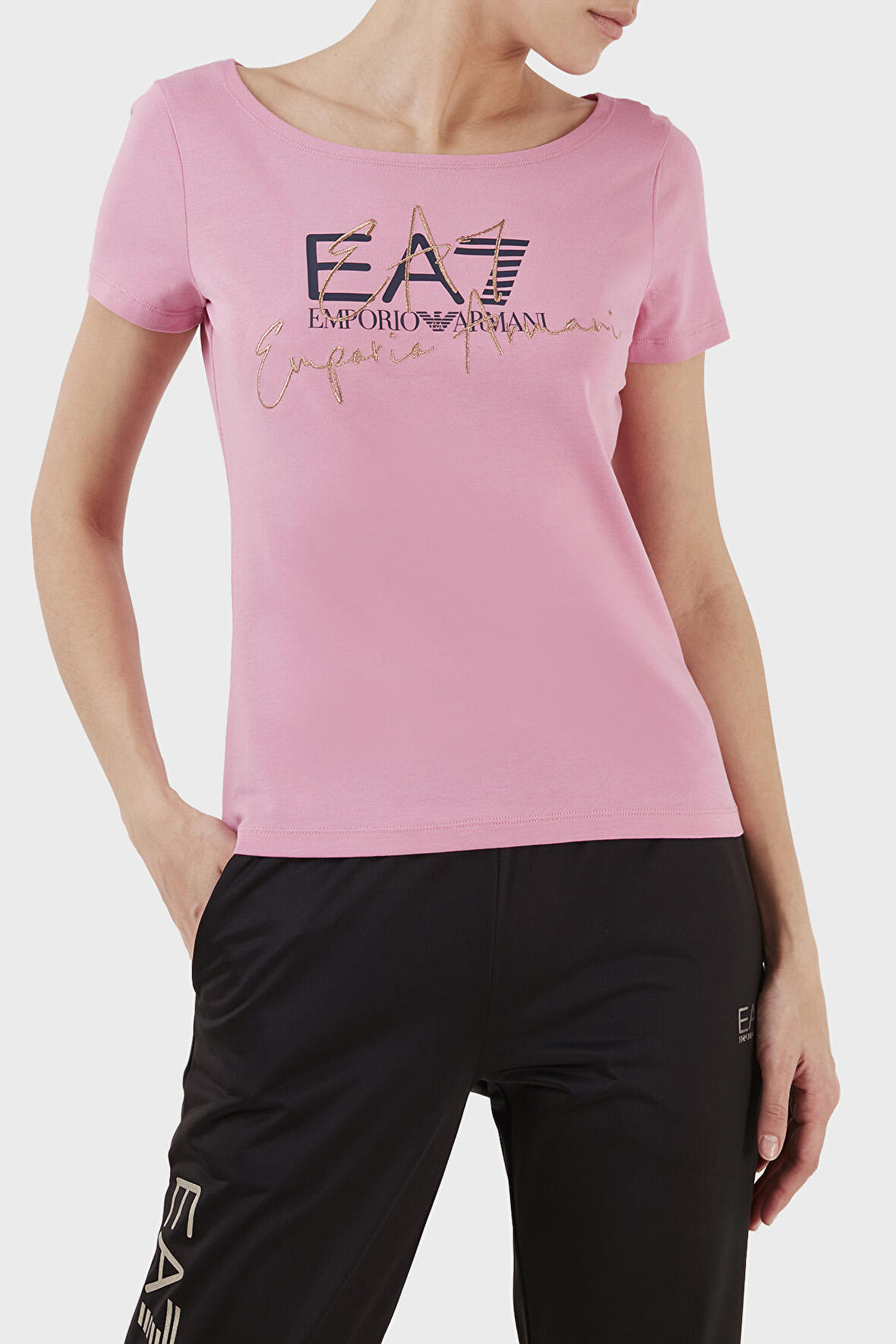 Ea7 Bayan T Shirt 3RTT30 TJDLZ 1428