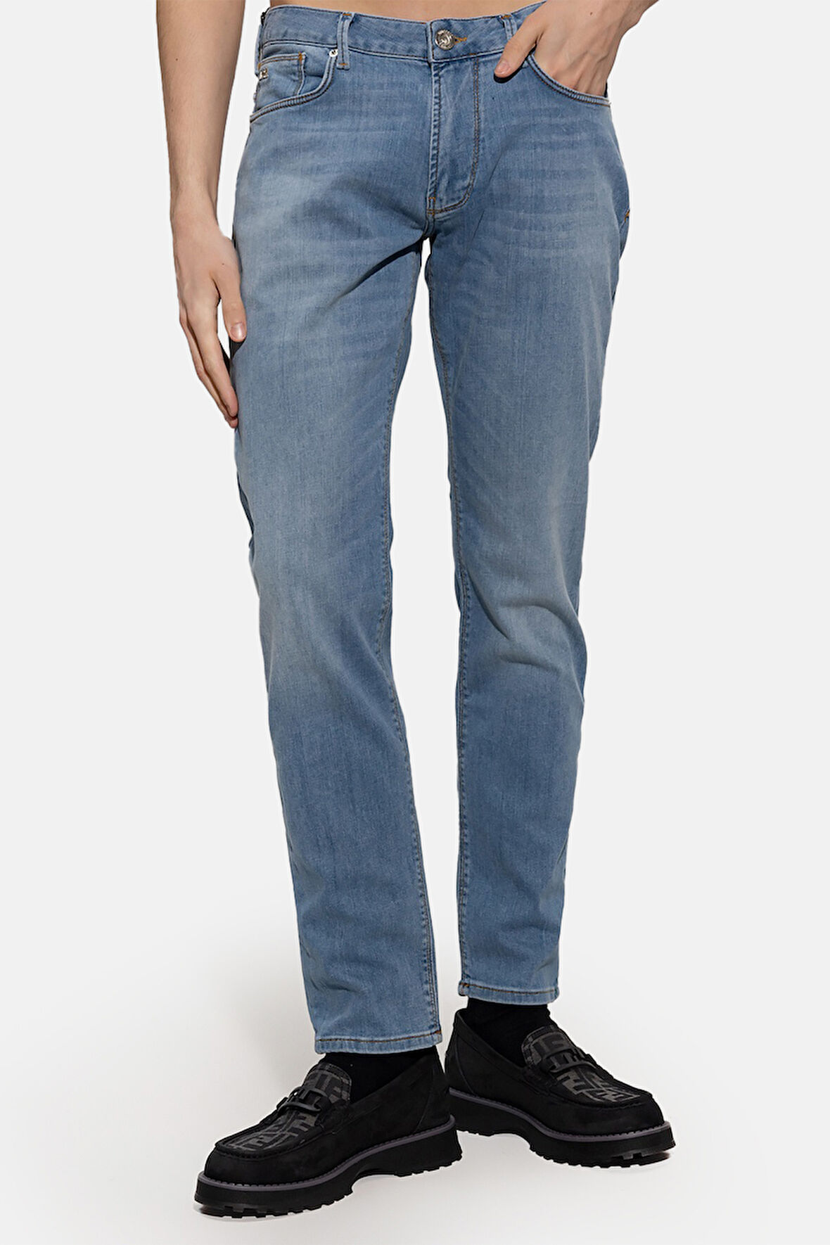 Emporio Armani Erkek Kot Pantolon 3R1J06 1D09Z 0943