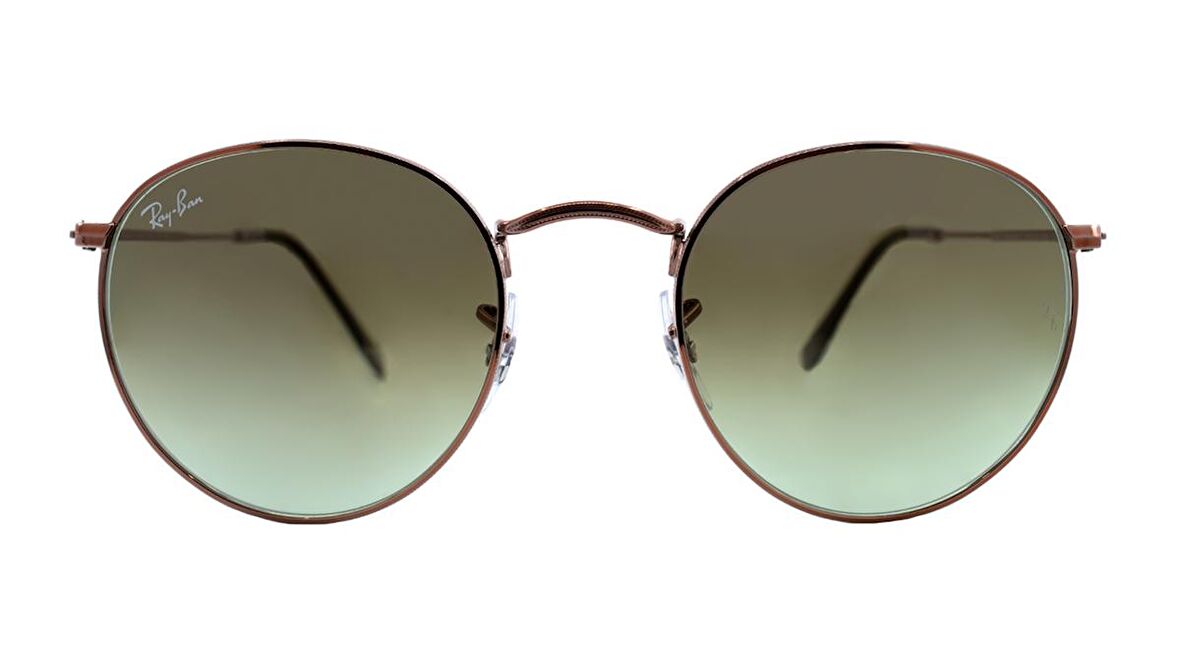 RAY-BAN  3447 9002/a6 53 ROUND METAL Unisex BAKIR Yuvarlak Çerçeve Güneş Gözlüğü