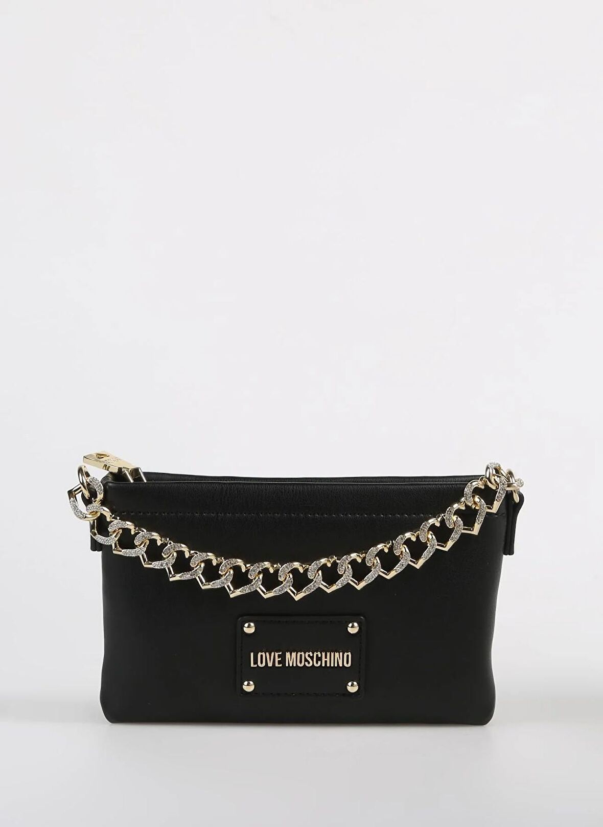 Love Moschino Siyah Kadın 15x16x14 cm Çapraz Çanta JC4122PP1ILN100A