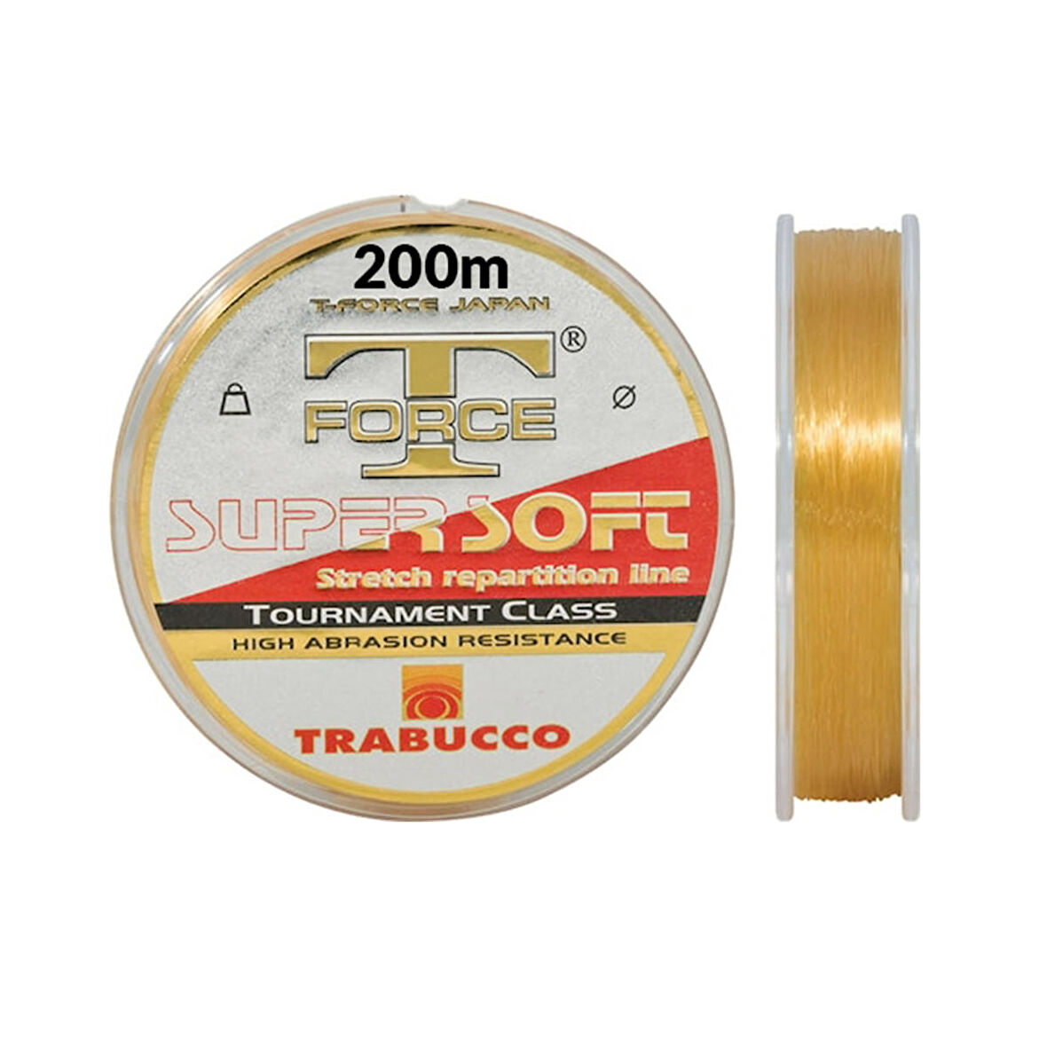 Trabucco T-Force Tournament 200m Super Soft Şeffaf Misina