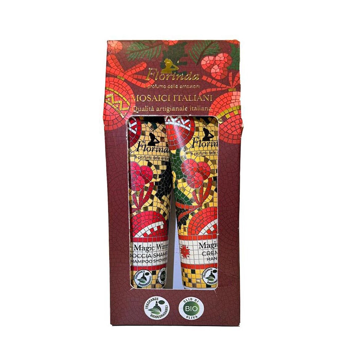 Florinda Natale Mosaico Noel El Kremi ve Duş Şampuanı 2x30ML 2li Set