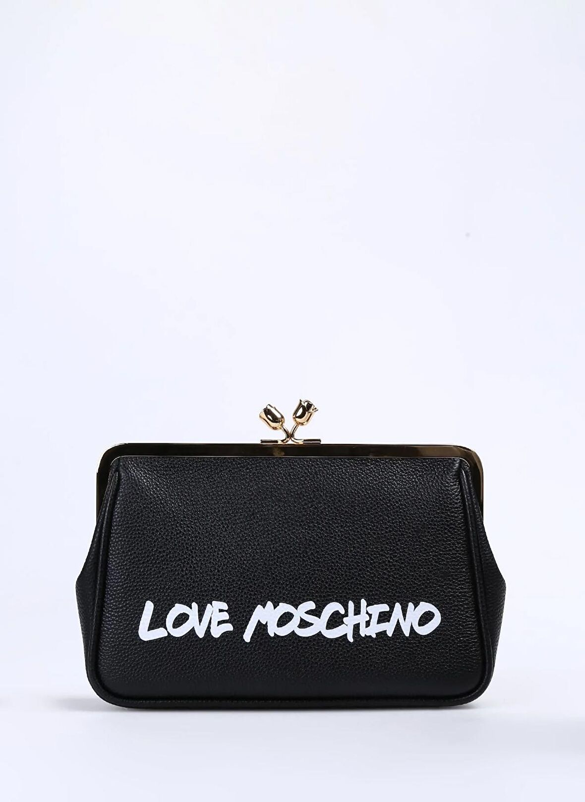 Love Moschino Siyah Kadın 13x22x5 cm Çapraz Çanta JC4253PP0HK1300A