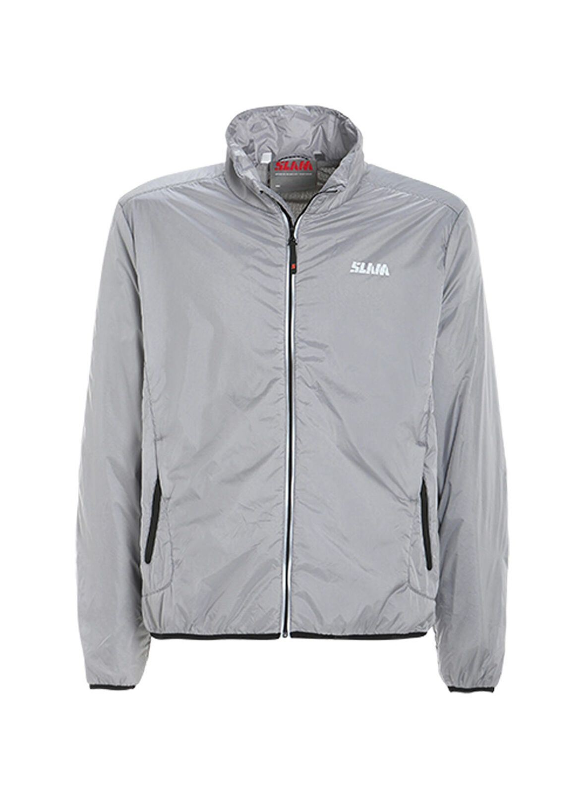 Slam Gri Erkek Dik Yaka Uzun Cepli Regular Fit Yazlık Ceket A123004S00