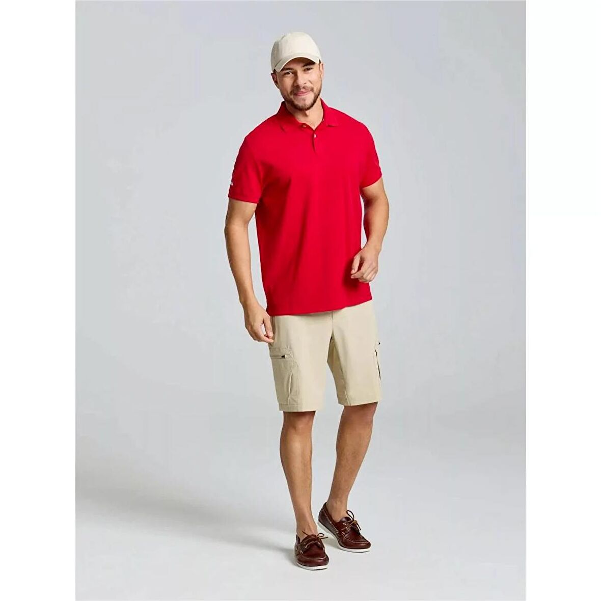 Slam Tech Cargo Short Erkek Krem Şort