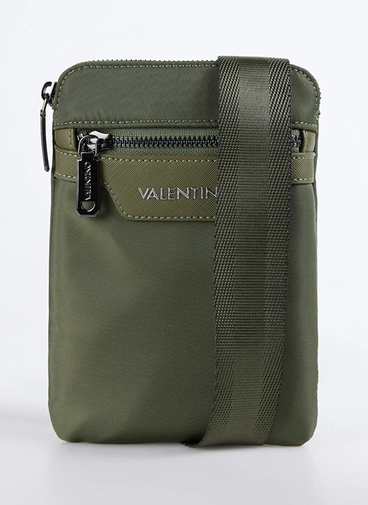 Valentino Haki Erkek Postacı Çantası CARDANO