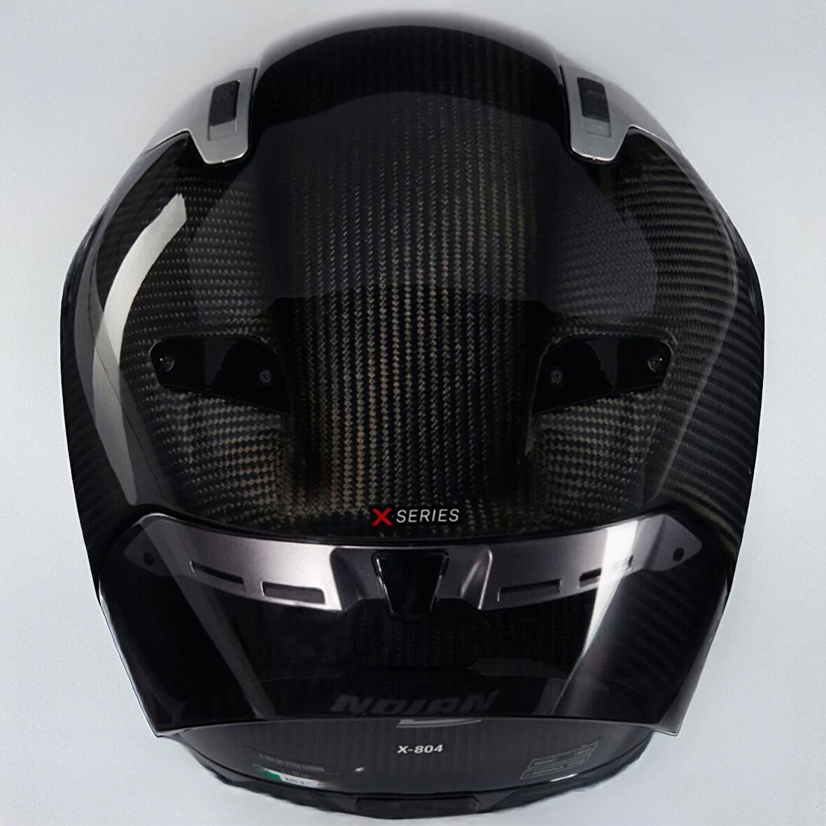 NOLAN X-804 RS PURO 324 KARBON KAPALI KASK PARLAK