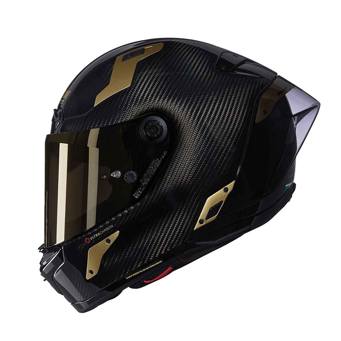 NOLAN X-804 RS AUREO 330 KARBON KAPALI KASK PARLAK
