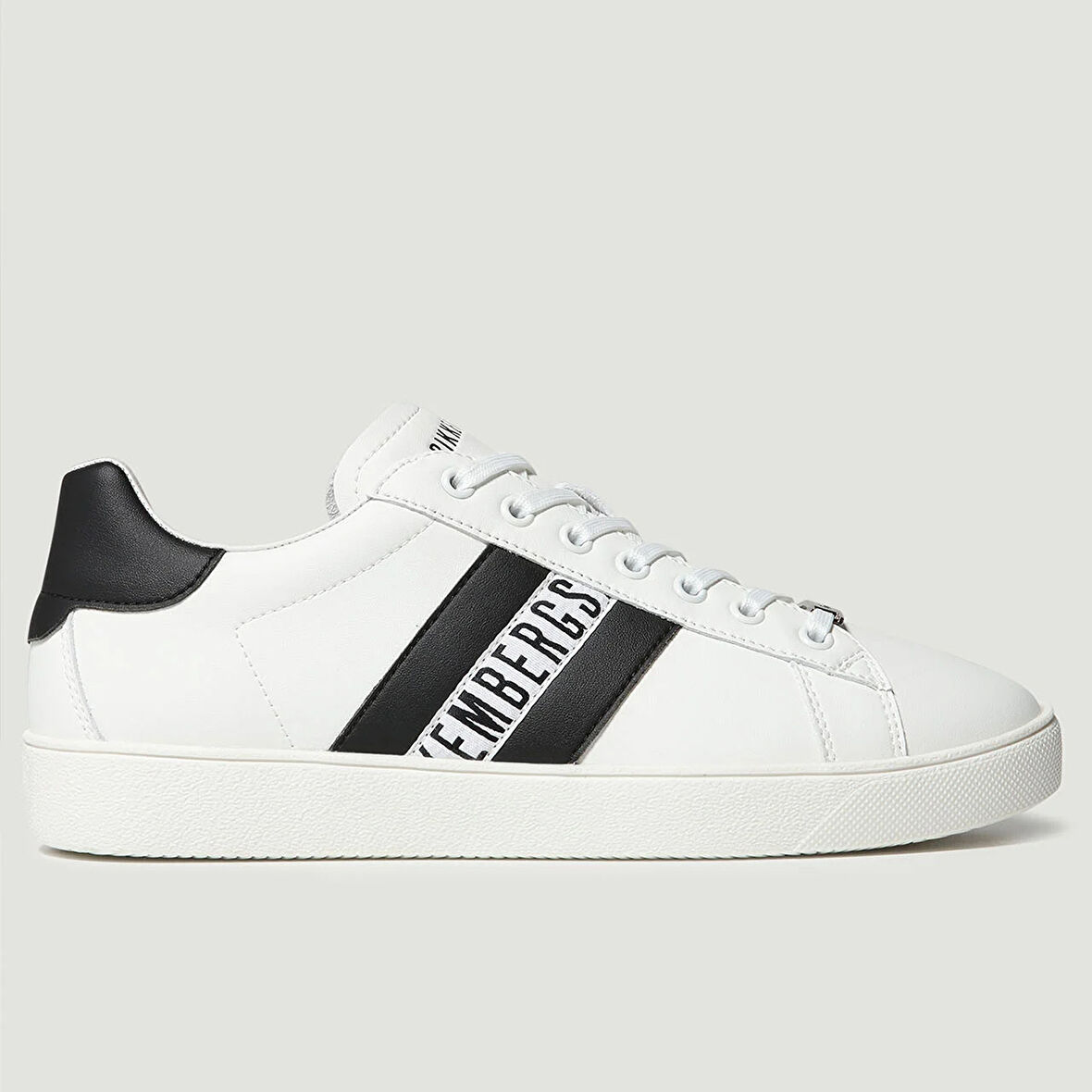 Erkek Sneaker ( Günlük) 19134/CP A BKKU Bikkembergs  64039996 SCARPA UOMO MICROFIBER Bianco