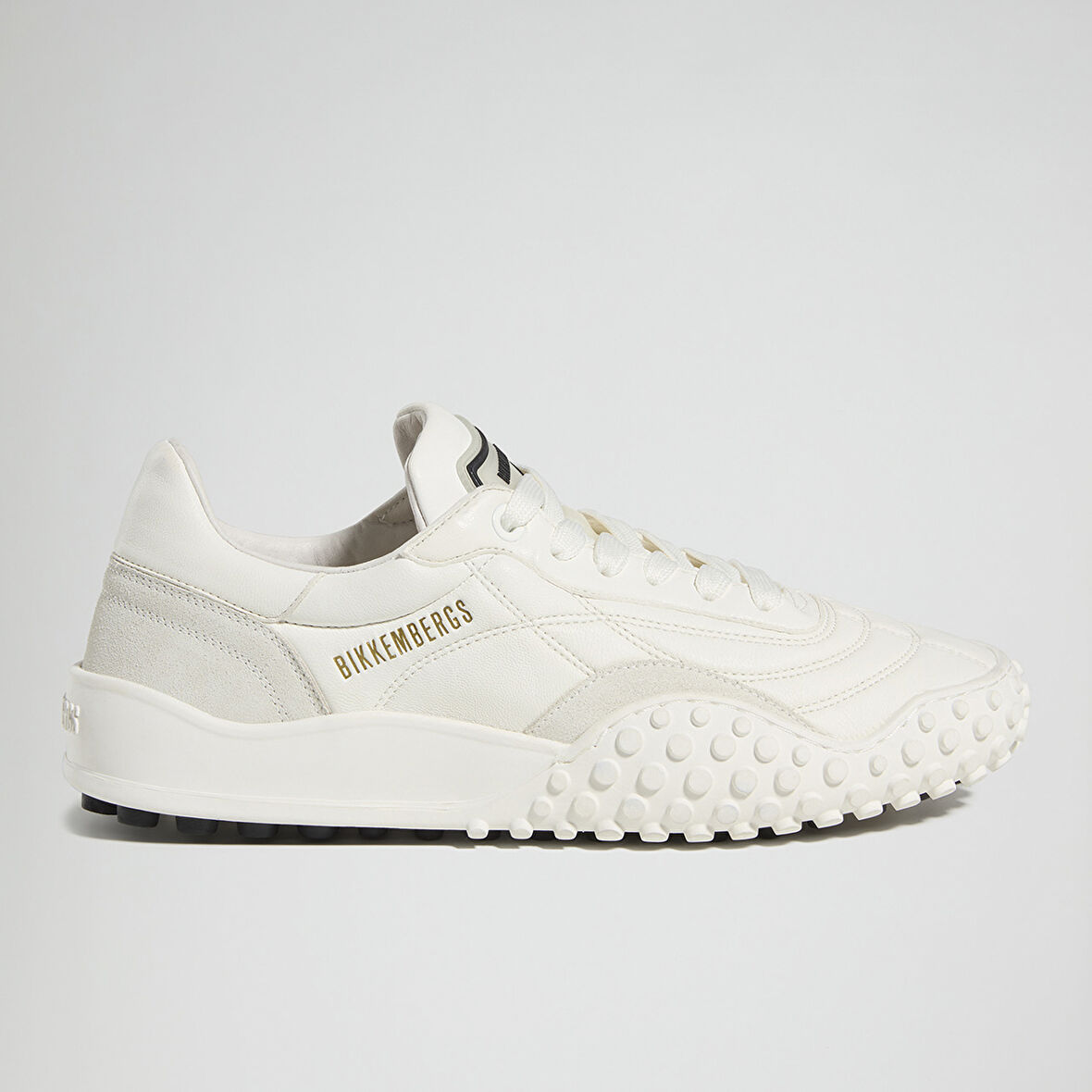 Erkek Sneaker ( Günlük) 27116/CP A BKKU Bikkembergs  64039996 Nappa White/Nappa White