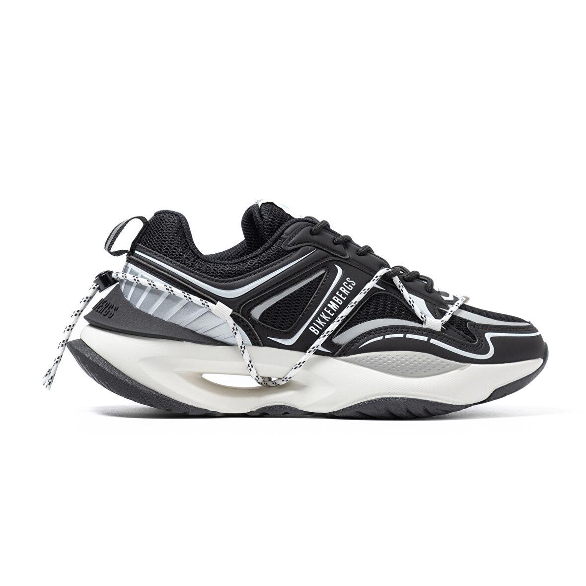 Erkek Sneaker ( Günlük) 29214/CP L BKKU  Bikkembergs SHOES Suede Black/TEC Blsck