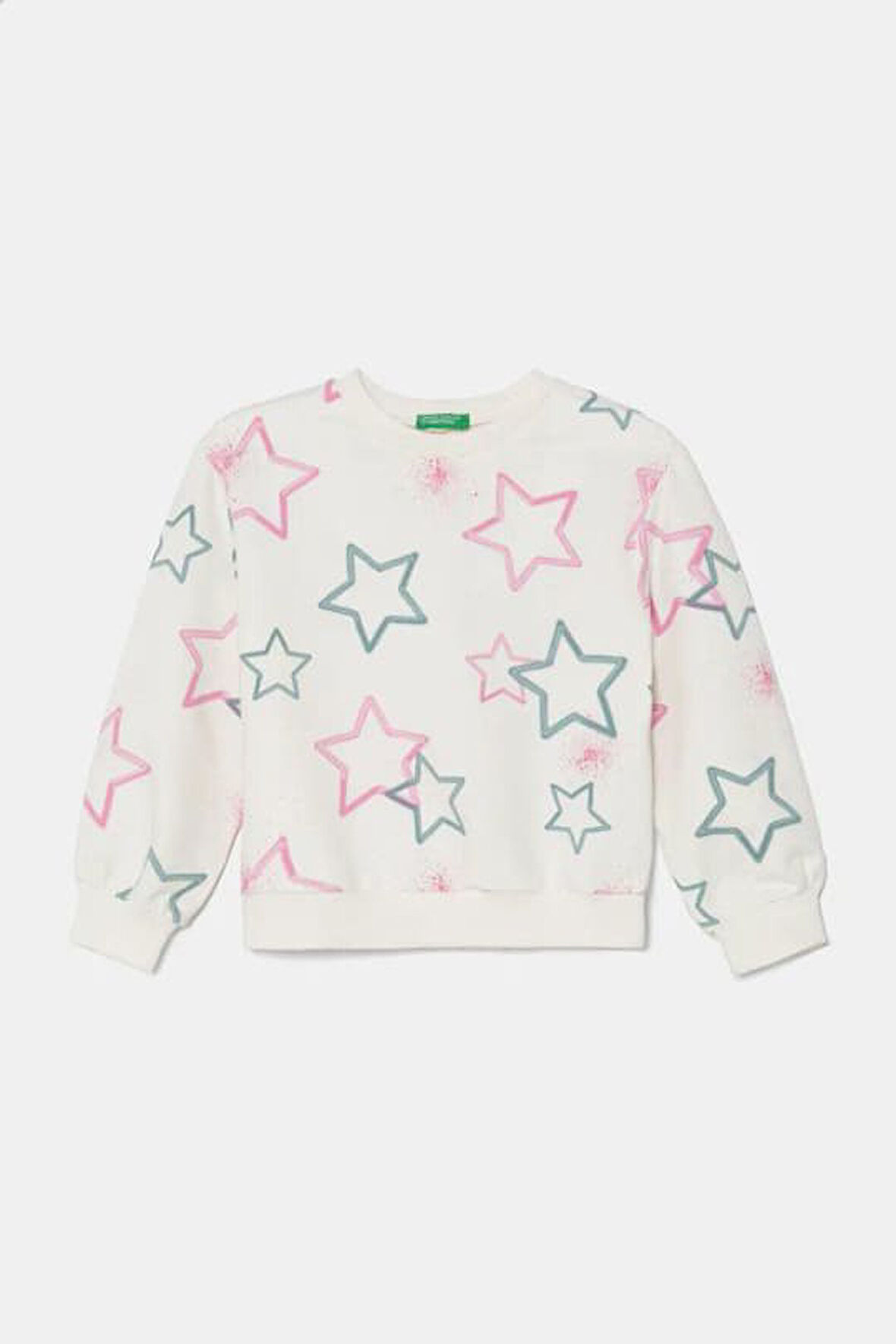 Kız Bebek Sweatshirt - Ekru | 4-5