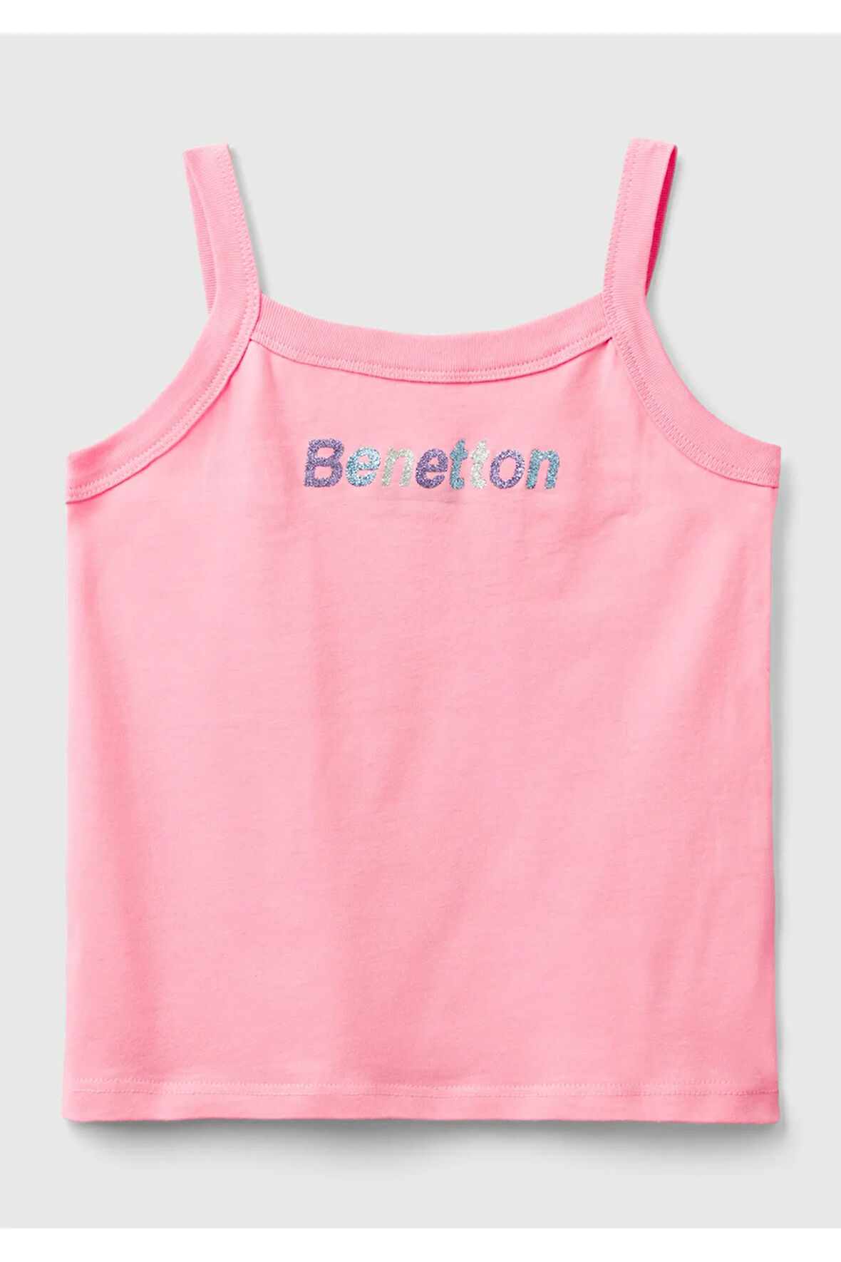 United Colors Of Benetton Kadın / Kız Pembe Tişört (Model Kodu: 224P3I1Xch01E )