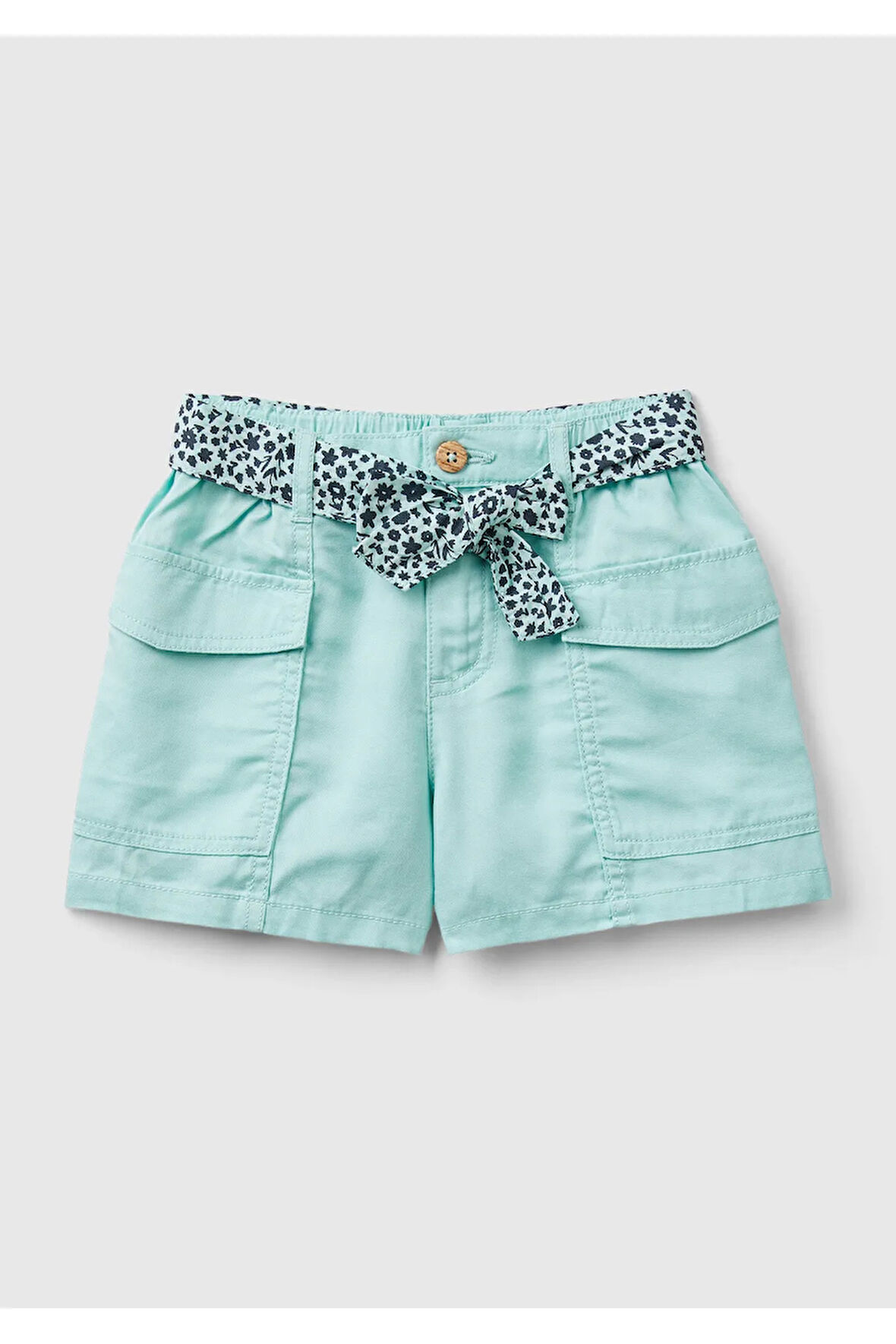 United Colors Of Benetton Kadın / Kız Mavi Şort (Model Kodu: 224P4Sexg9023 )
