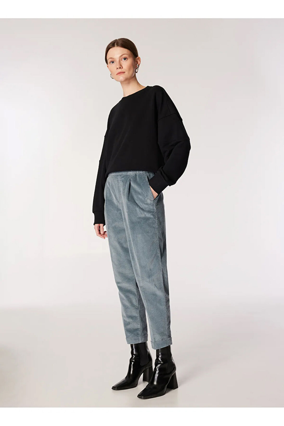United Colors Of Benetton Kadın / Kız Gri Pantolon (Model Kodu: 4Ha2556K4 )