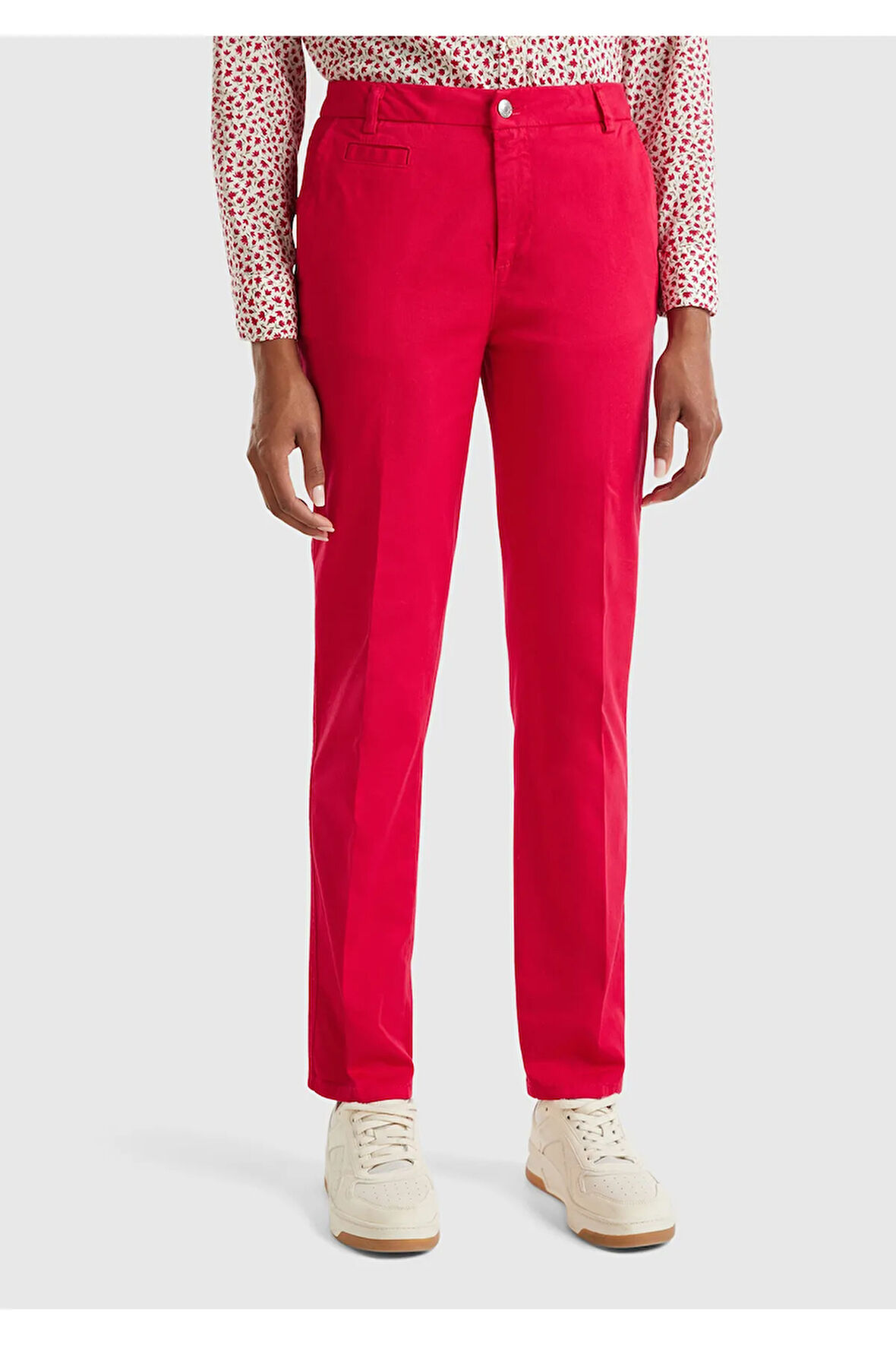 United Colors Of Benetton Kadın / Kız Kırmızı Pantolon (Model Kodu: 124A4Gd7Df061 )