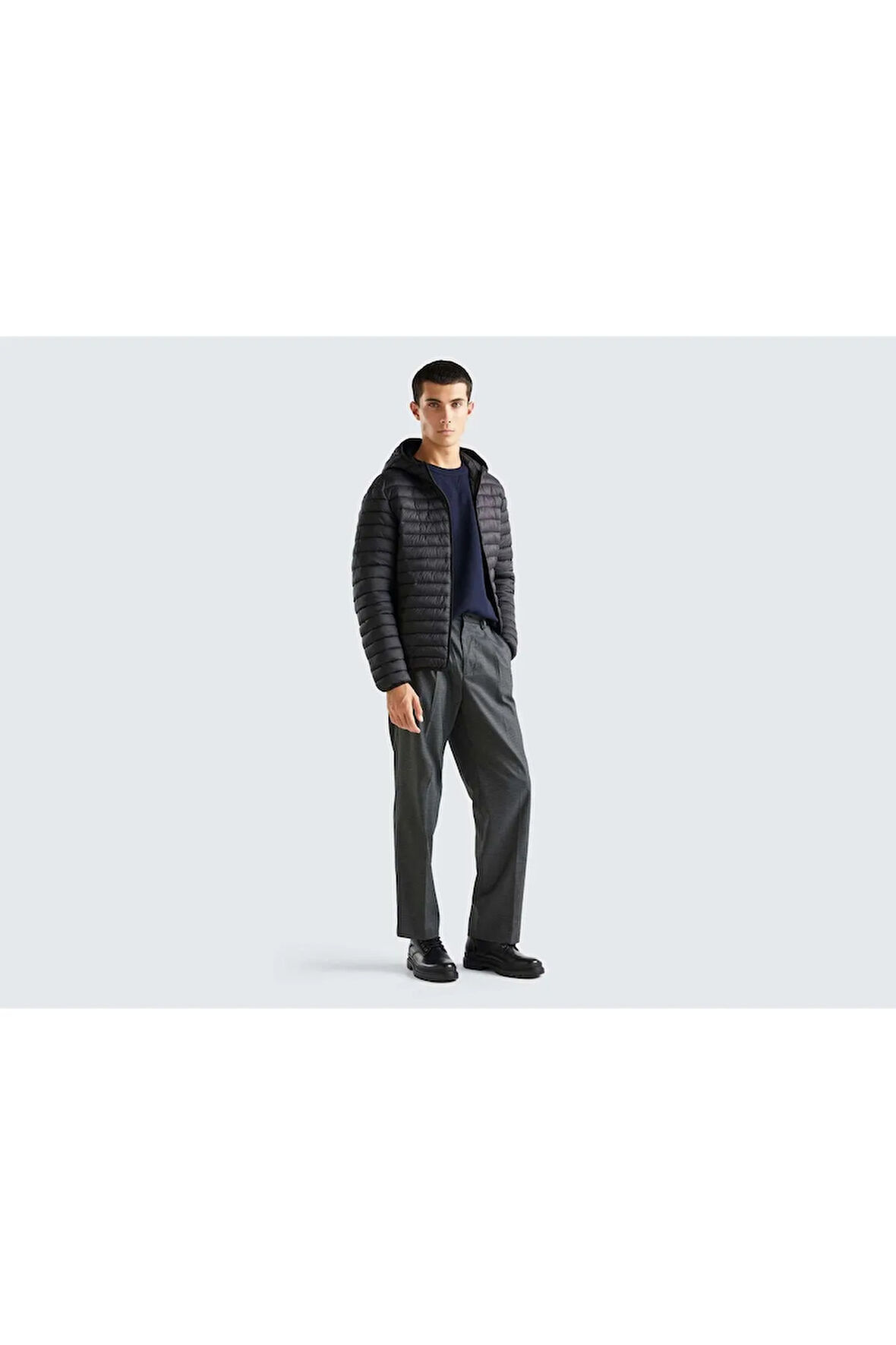 United Colors Of Benetton Erkek Siyah Mont (Model Kodu: 124A2Ba2Un02O )