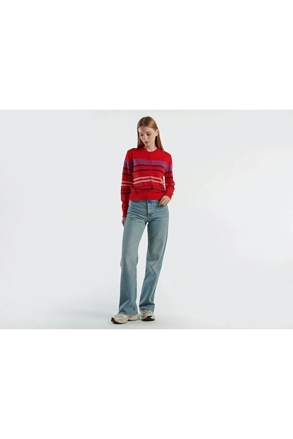 United Colors Of Benetton Kadın / Kız Pembe Hırka (Model Kodu: 124A1094E501P )