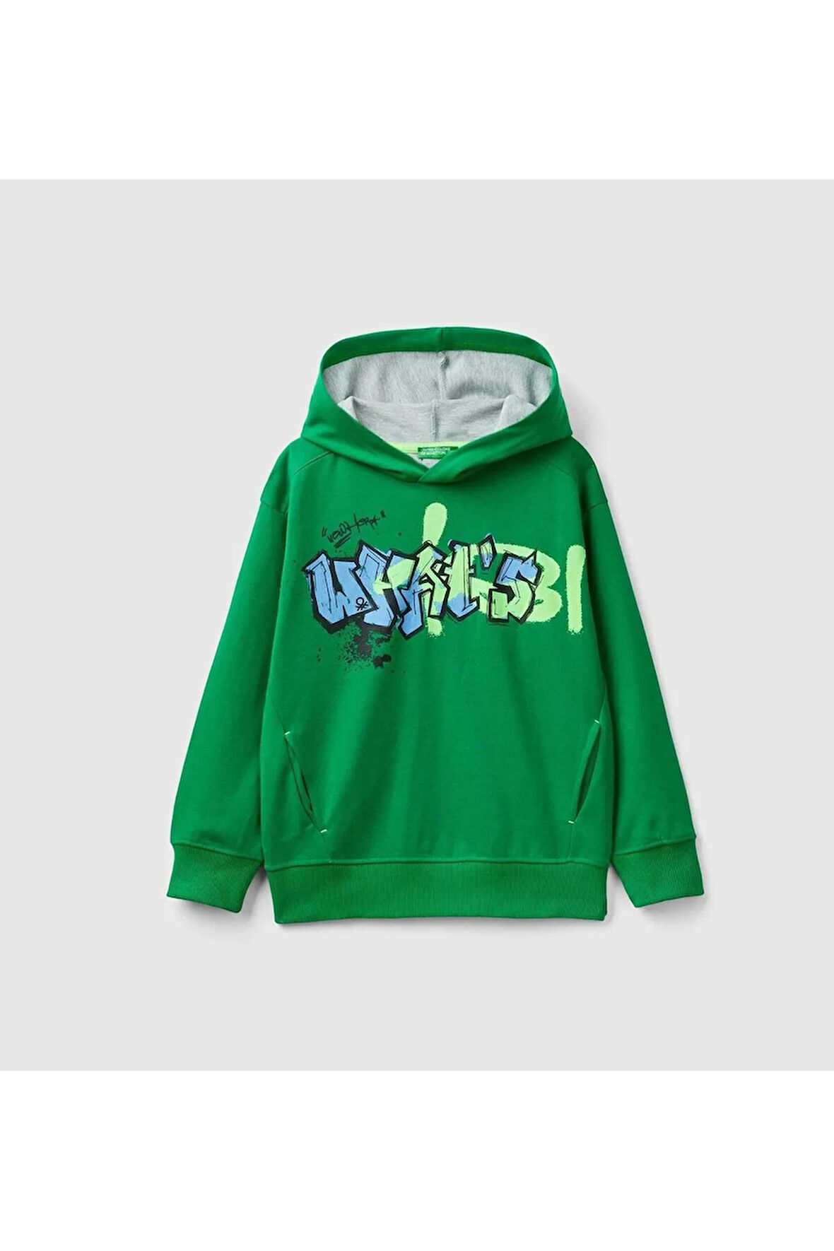 United Colors Of Benetton Erkek Yeşil Sweatshırt (Model Kodu: 224A330Sc203R )