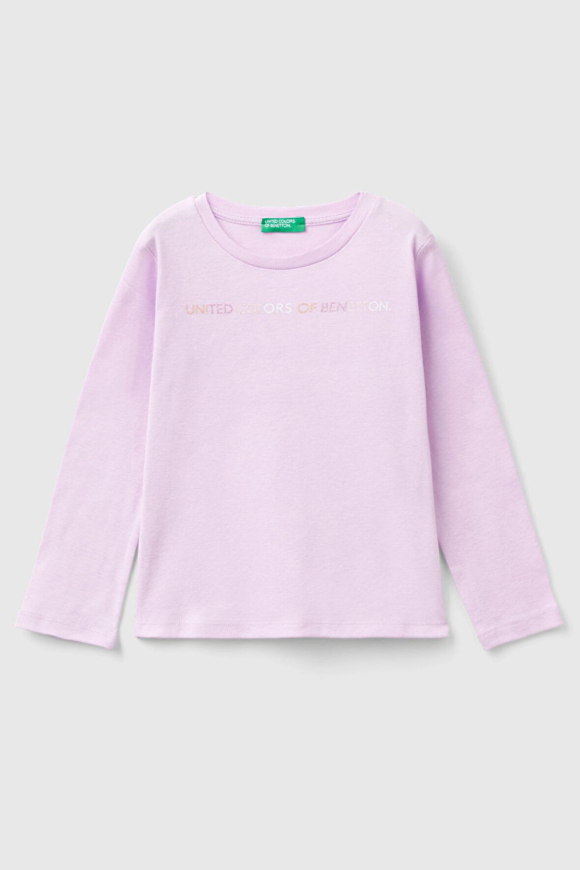 Kız Çocuk Uzun Kollu T-Shirt - Lila | 18-24AY