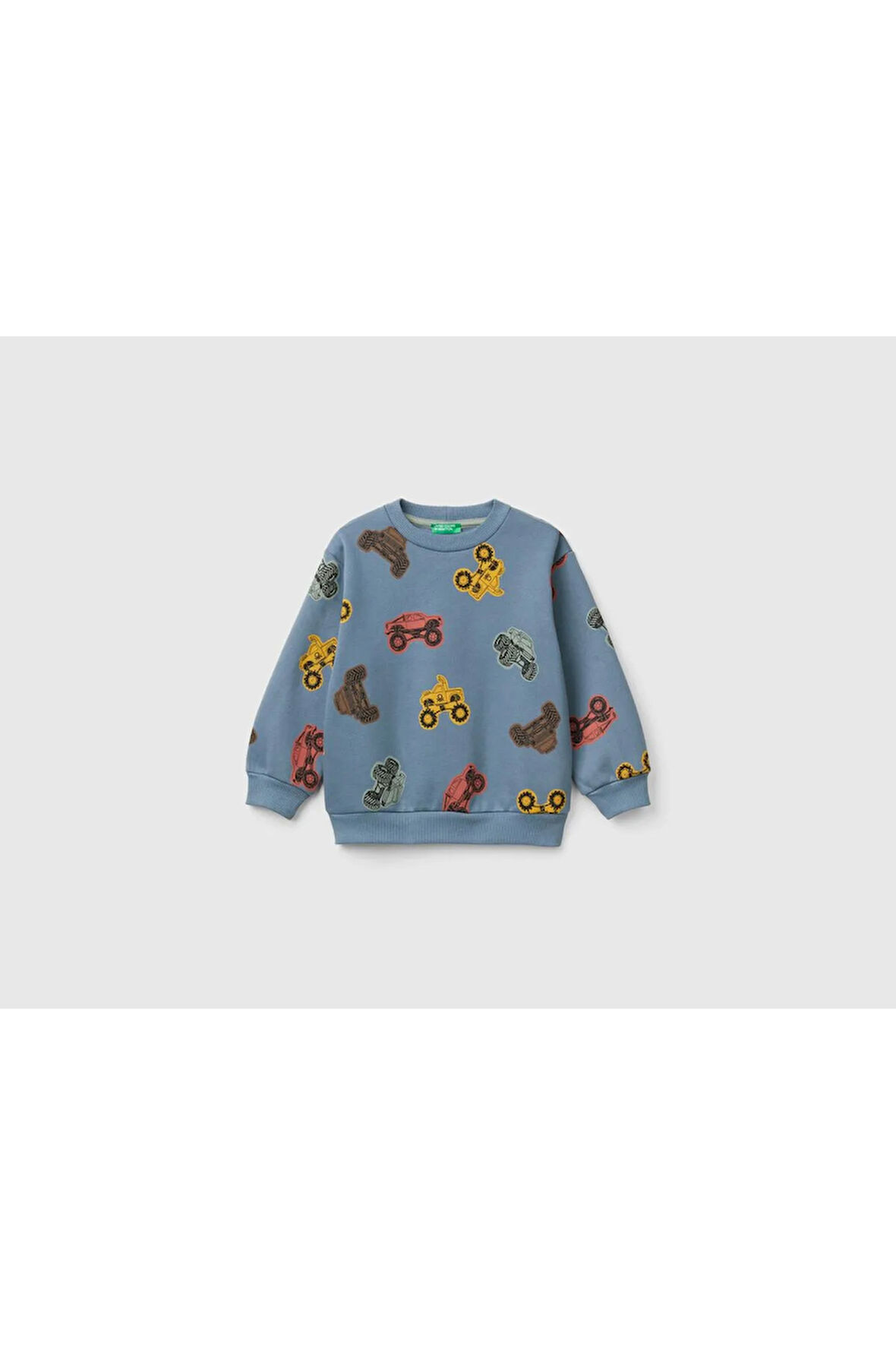 United Colors Of Benetton Erkek Antrasit Sweatshırt (Model Kodu: 3J4Eg10Gk )