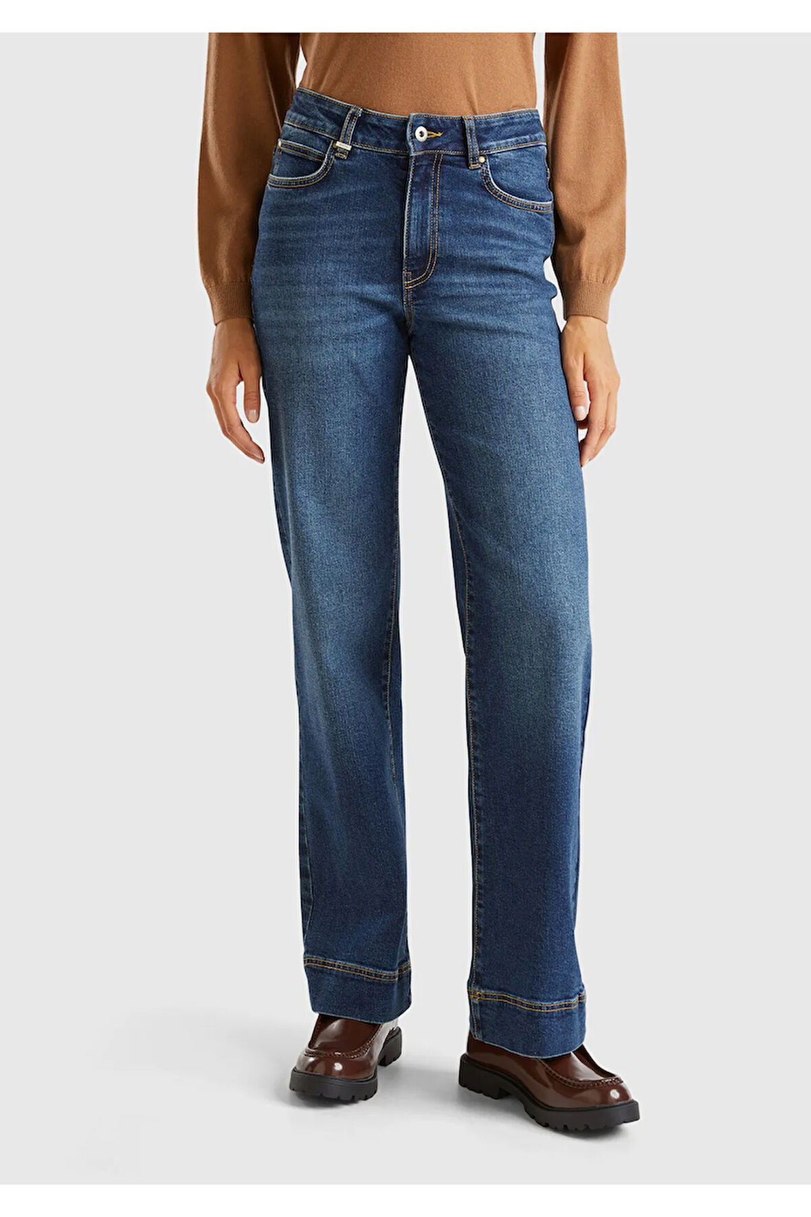 United Colors Of Benetton Kadın / Kız Antrasit Pantolon (Model Kodu: 124A4Srnde01V )