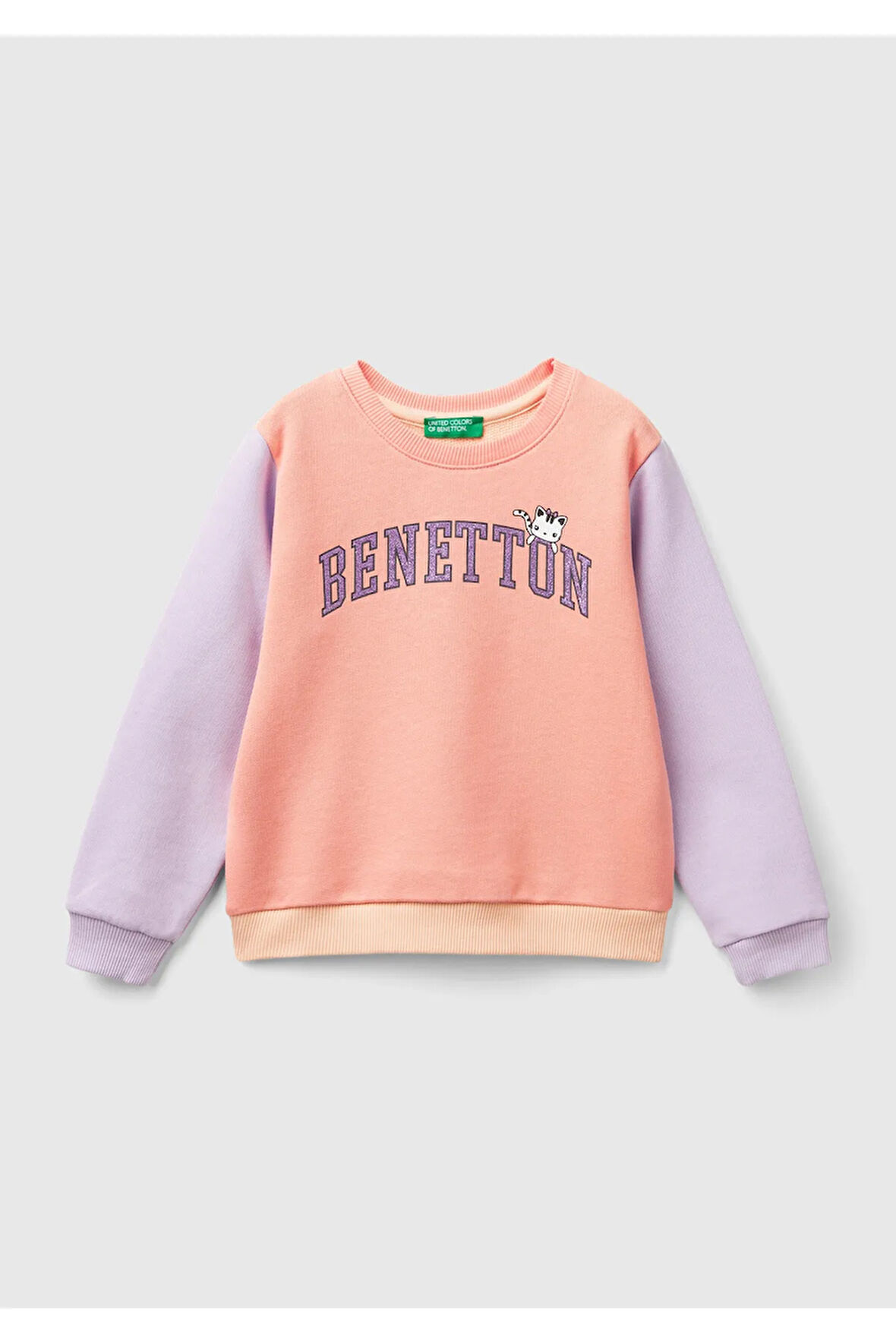 United Colors Of Benetton Kadın / Kız Kırmızı Sweatshırt (Model Kodu: 224A3J70G10F8 )