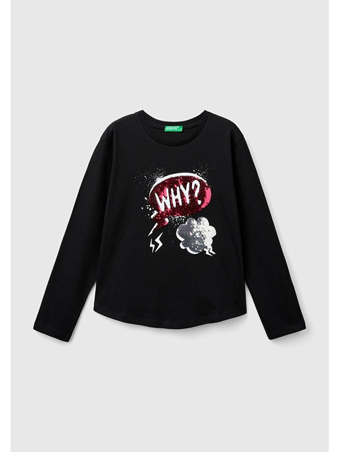 Benetton Kız Çocuk Uzun Kollu T-shirt 3I1XC10KC-24K
