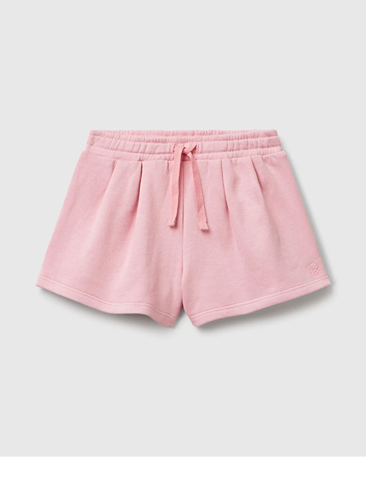 Benetton Kız Çocuk Şort 1-6 Yaş Pembe