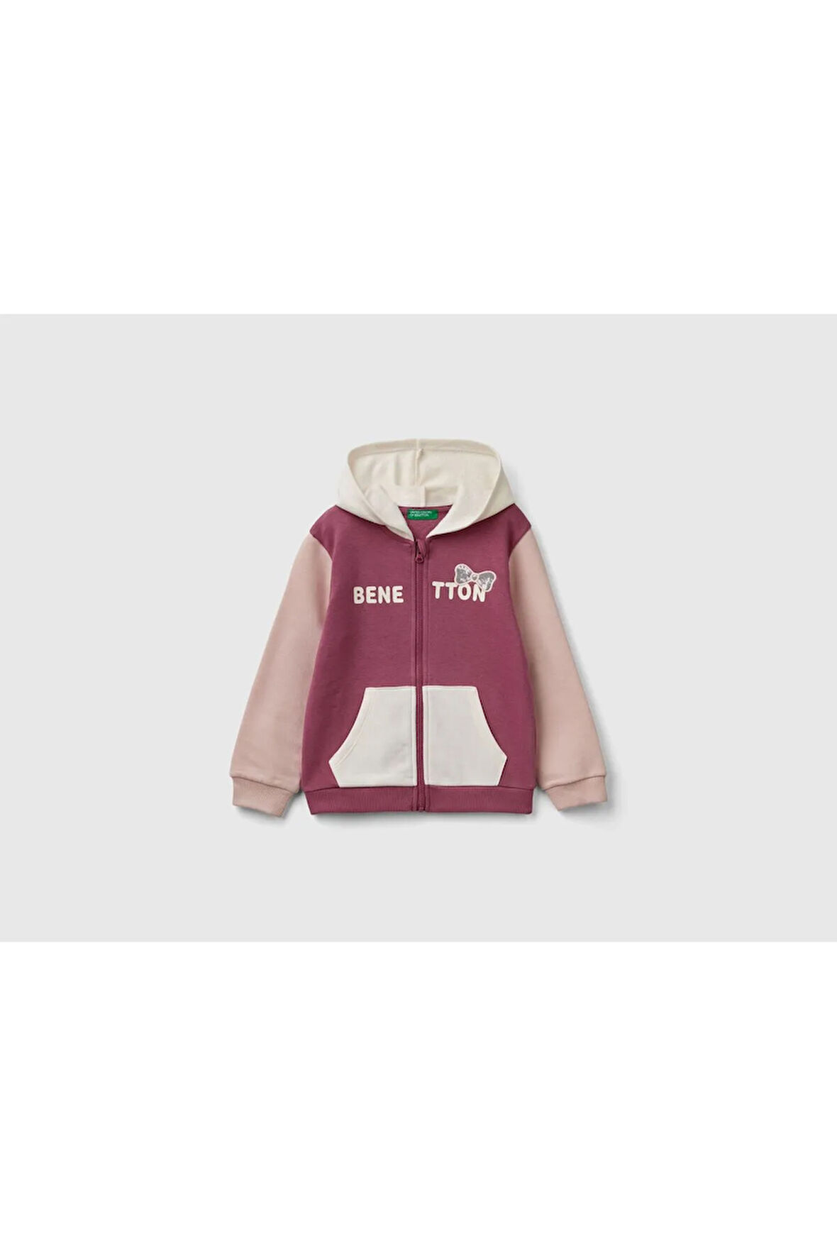 United Colors Of Benetton Kadın / Kız Pembe Sweatshırt (Model Kodu: 39M2G503G )