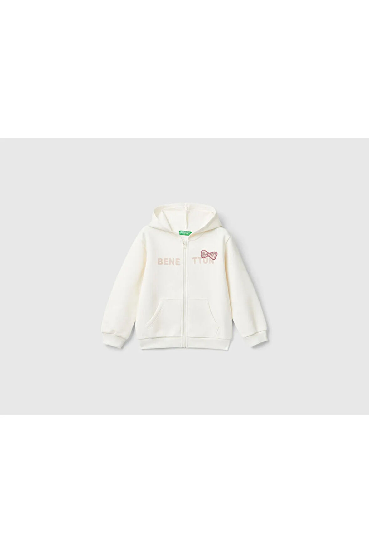 United Colors Of Benetton Kadın / Kız Ekru Sweatshırt (Model Kodu: 39M2G503G )