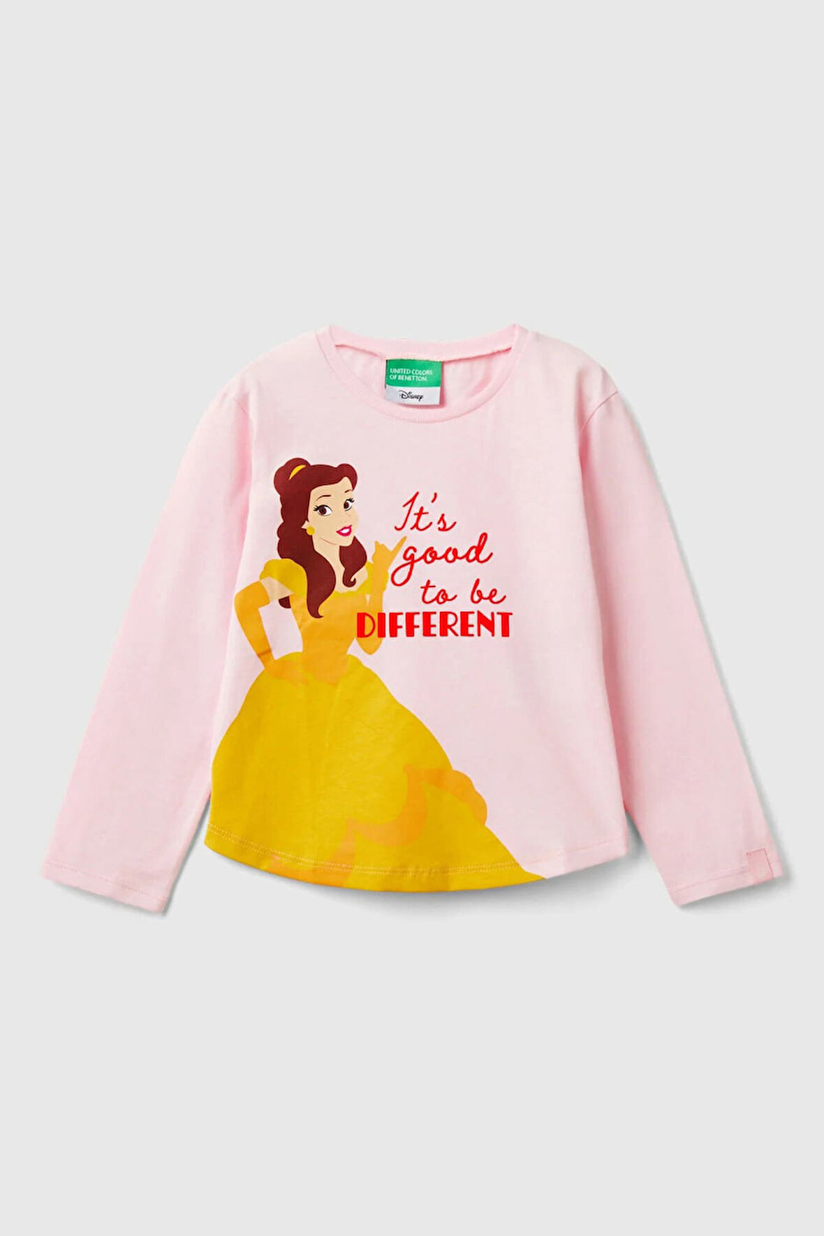 Kız Bebek Uzun Kol T-Shirt - Açık Pembe | 5-6