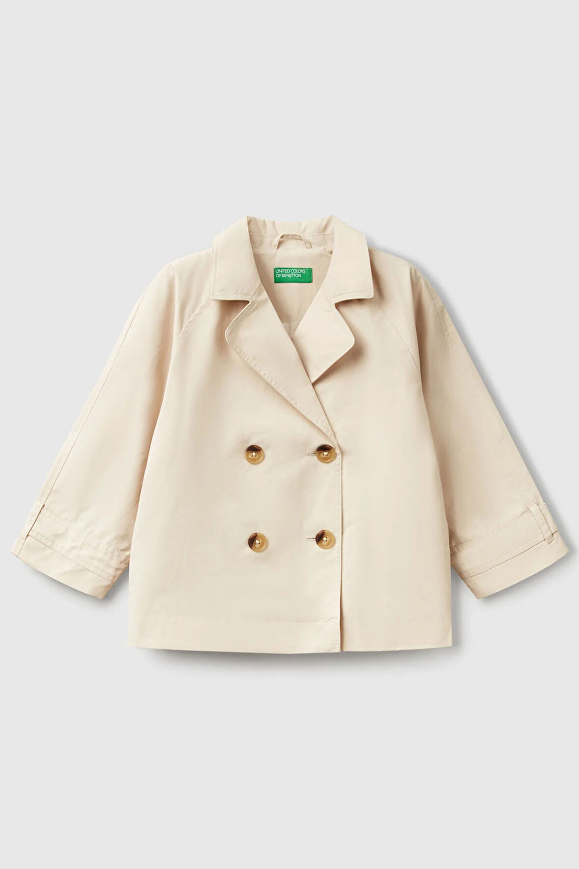 United Colors Of Benetton Erkek Çocuk Trençkot 24J4CN067